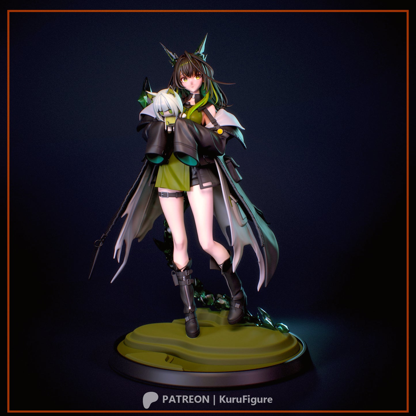 Kuru Figures Mon3tr - Arknights