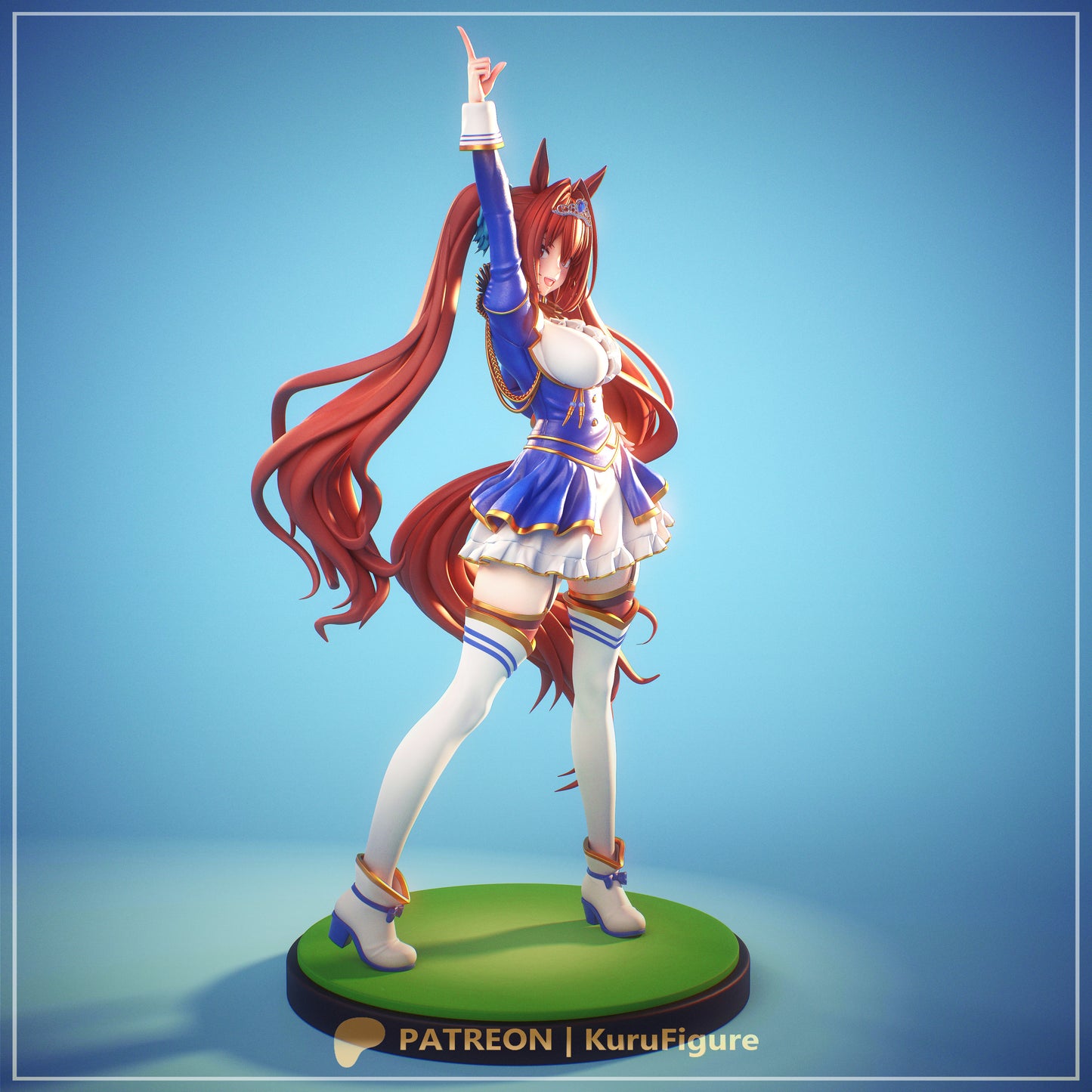 Kuru Figures Daiwa Scarlet - Umamusume