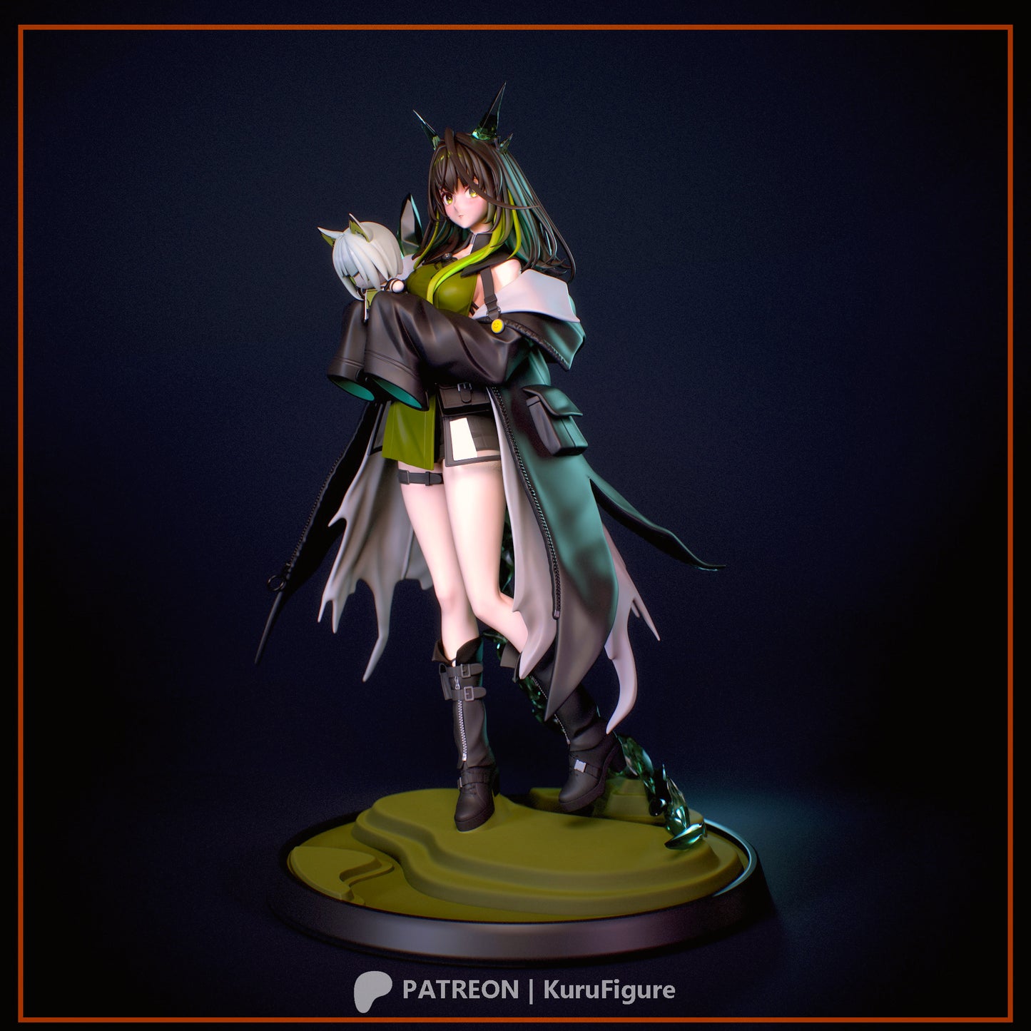 Kuru Figures Mon3tr - Arknights