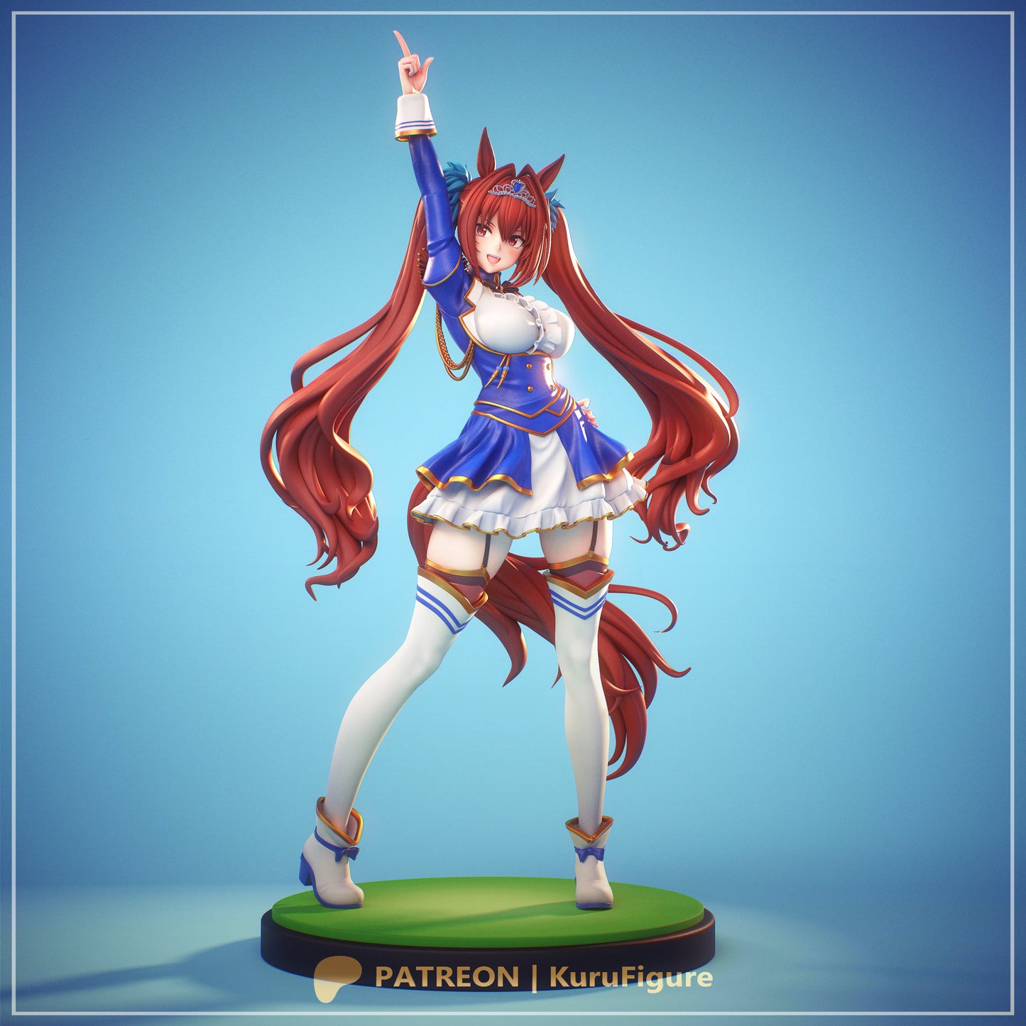 Kuru Figures Daiwa Scarlet - Umamusume