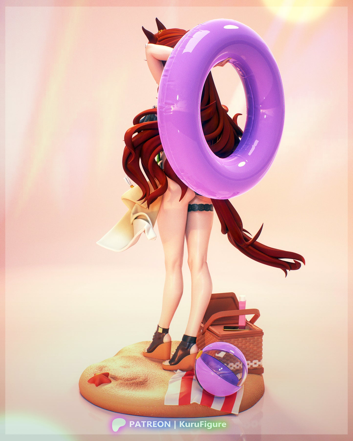 Kuru Figures Maruzensky - Umamusume
