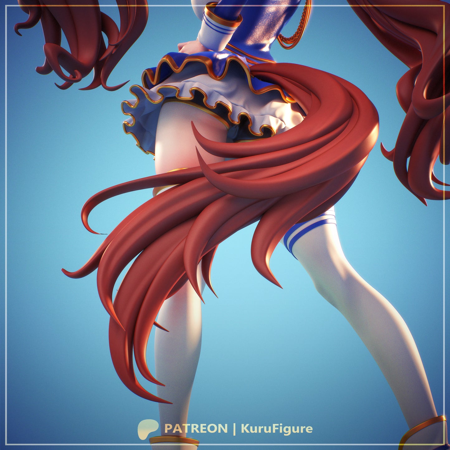 Kuru Figures Daiwa Scarlet - Umamusume