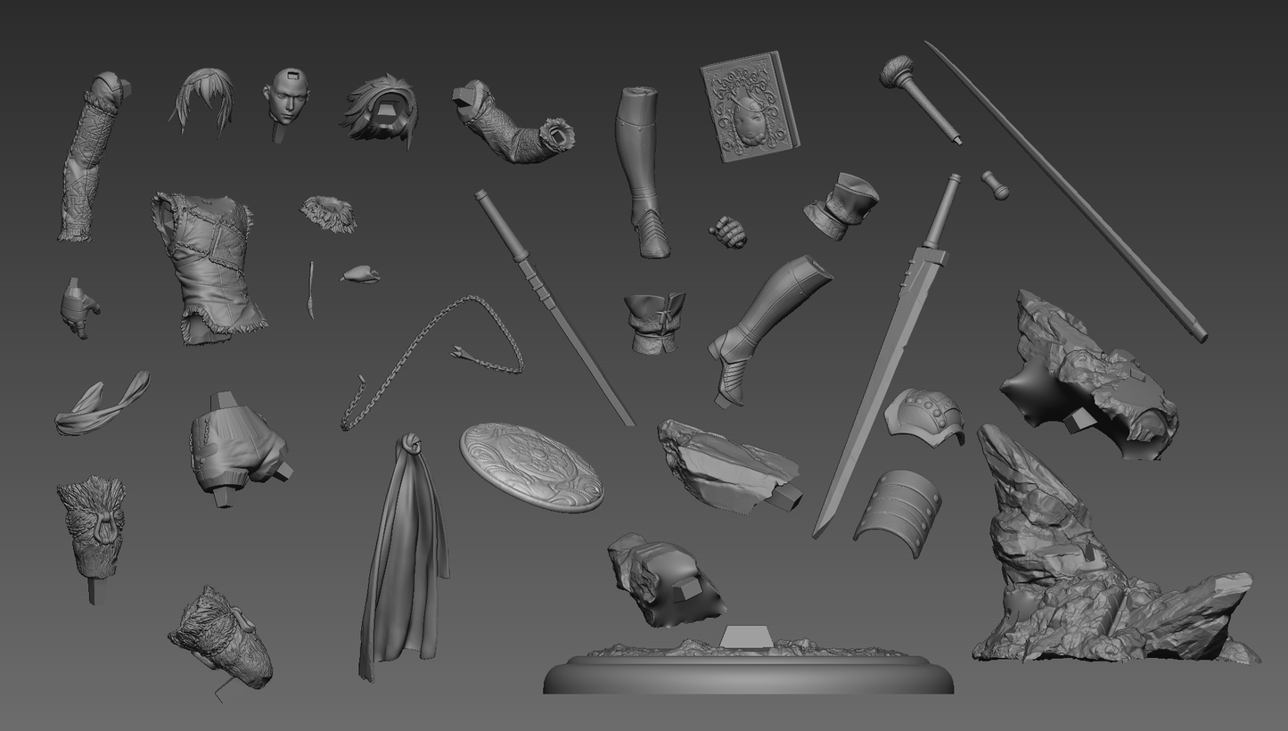 Kuru Figures Brother NieR - Nier Replicant