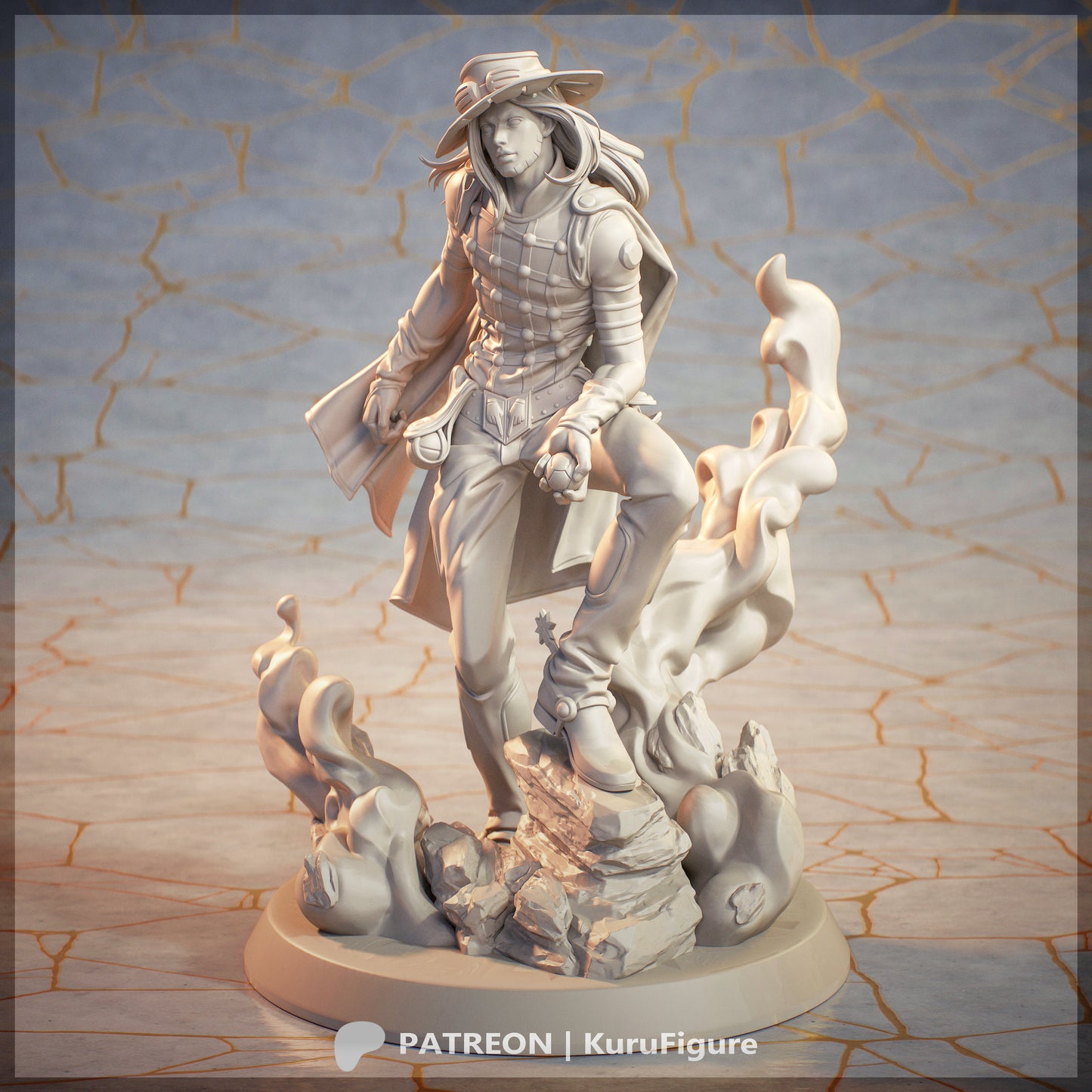 Kuru Figures Gyro Zeppeli - Steel Ball Run