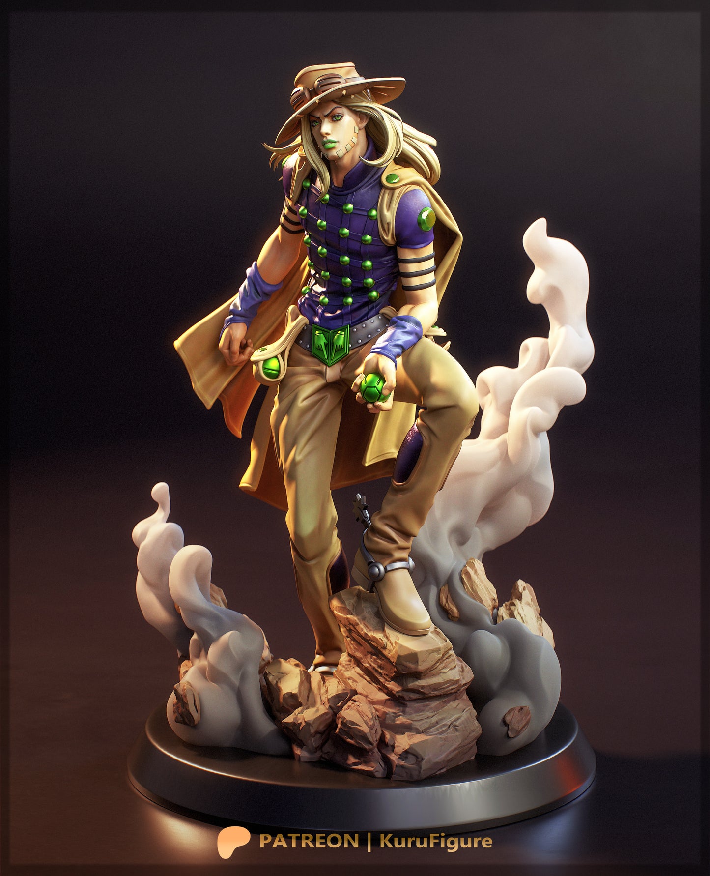 Kuru Figures Gyro Zeppeli - Steel Ball Run