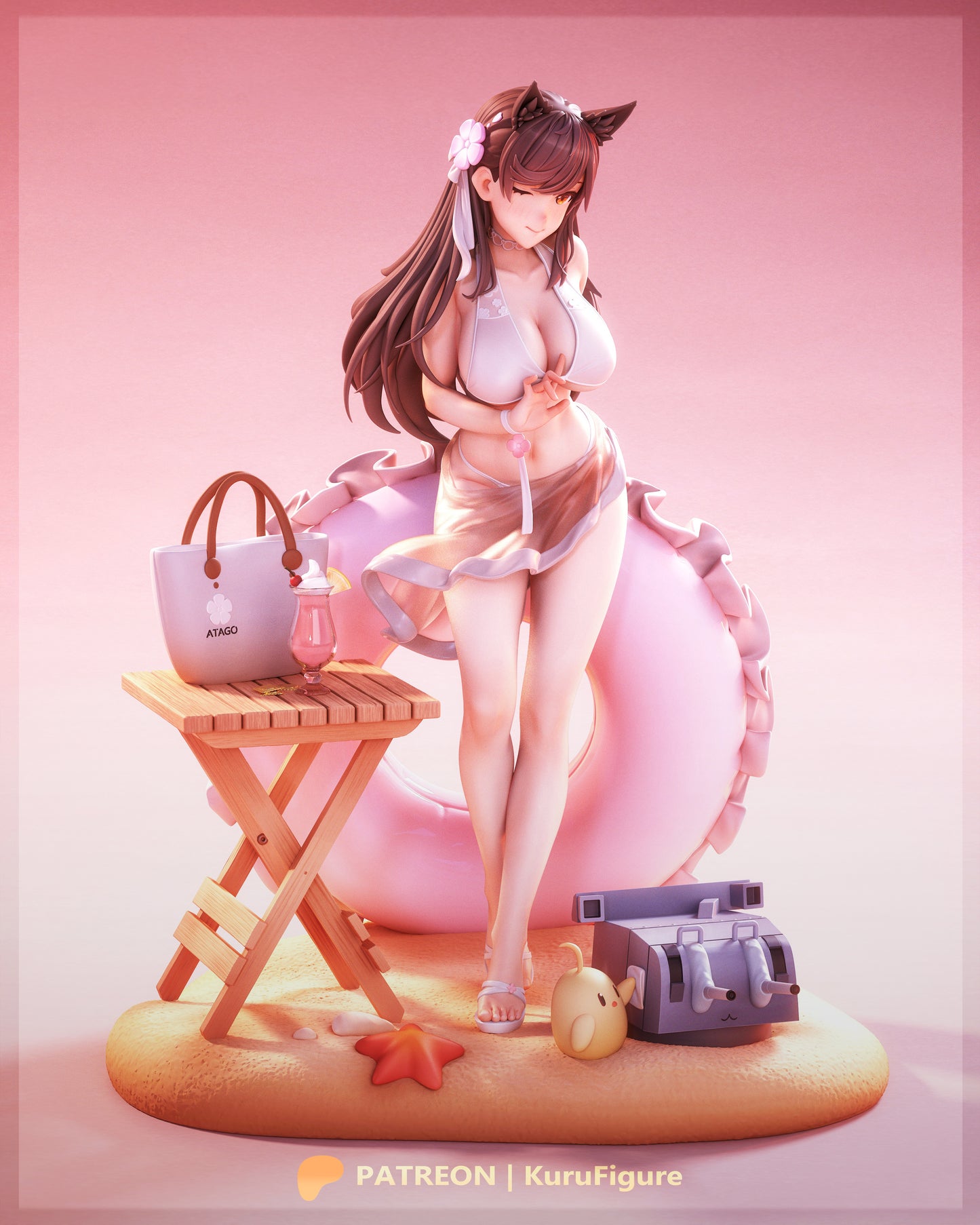 Kuru Figures Atago - Azur Lane