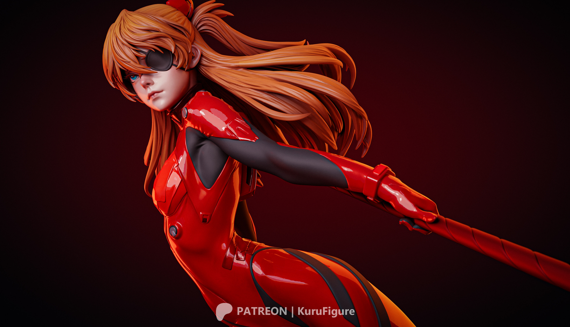 Kuru Figures Asuka -Evangelion – Black Tails Workshop Kuru Figures Asuka -Evangelion – Black Tails Workshop