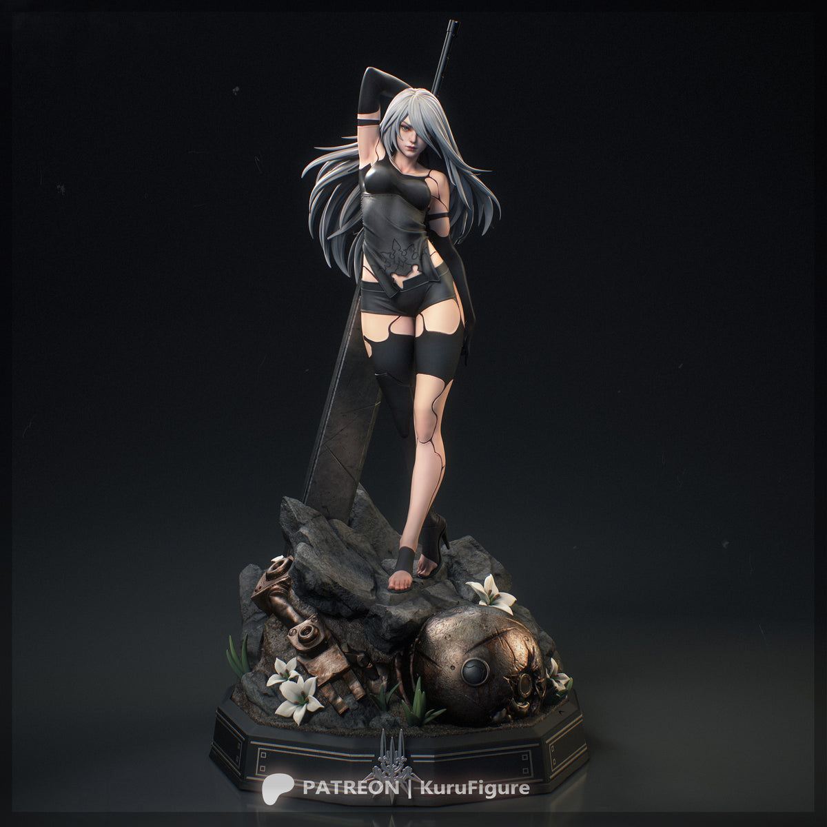 Kuru Figures A2 -  NieR: Automata