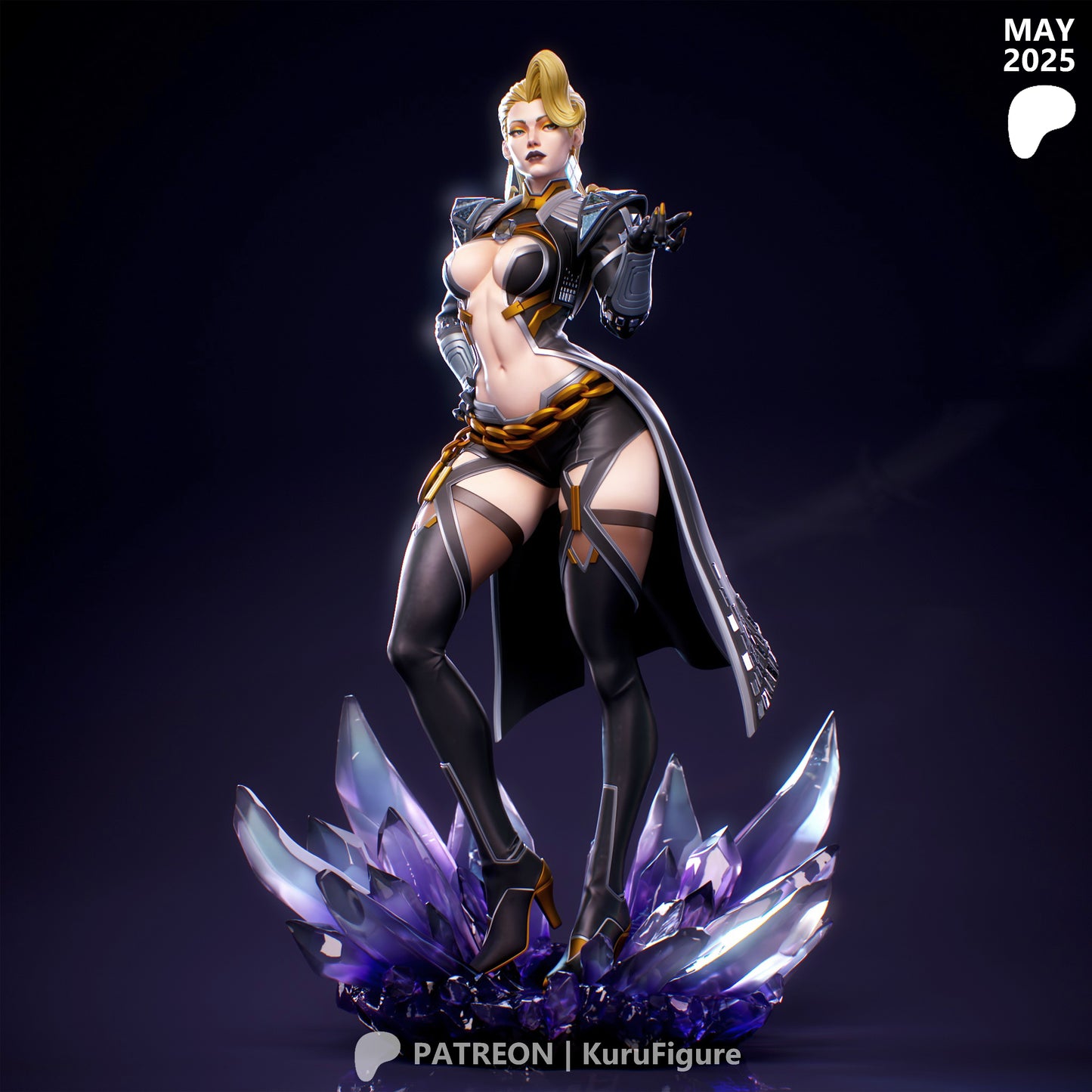 Kuru Figures Emma frost - Marvel Rivals