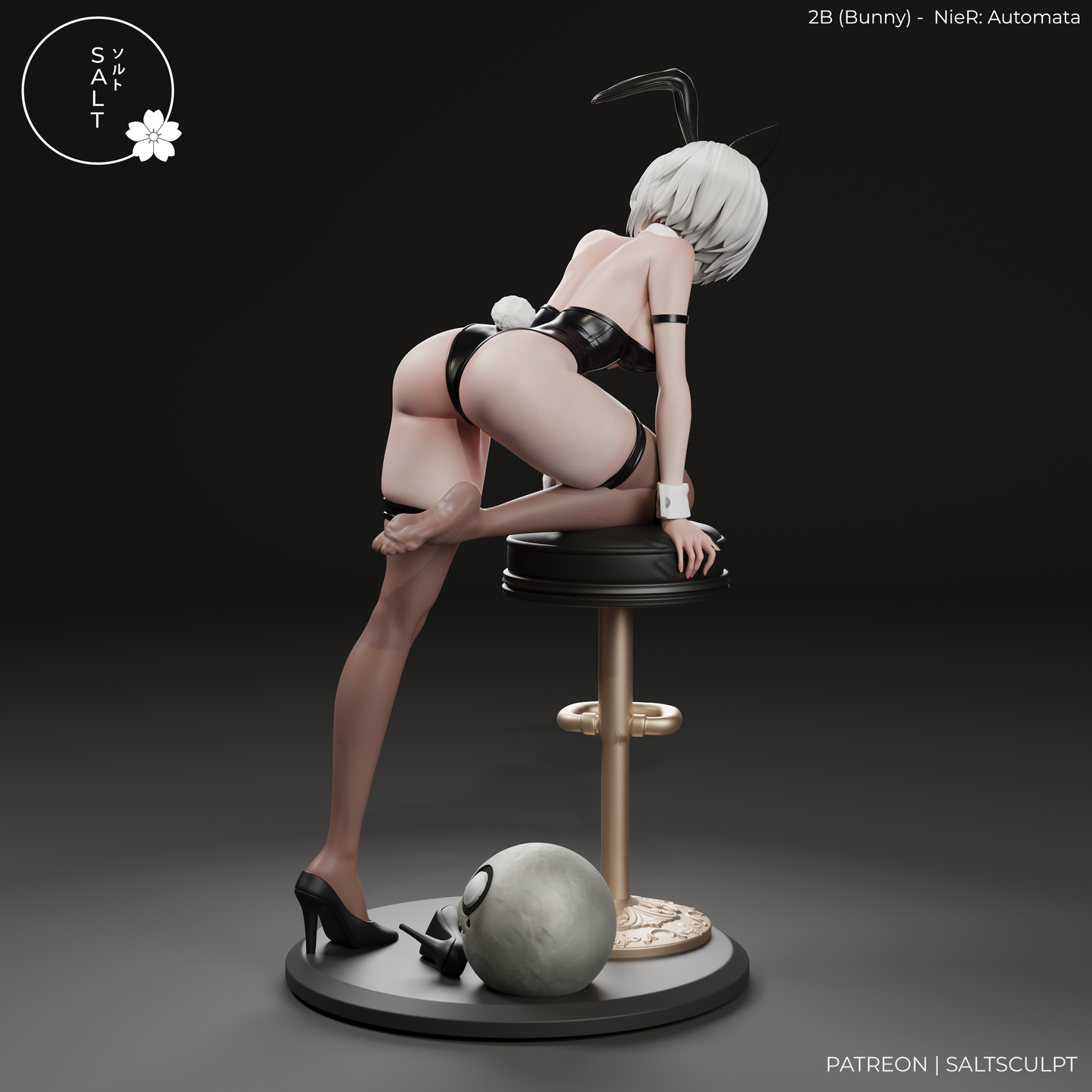 SaltSculpt 2B(Bunny)