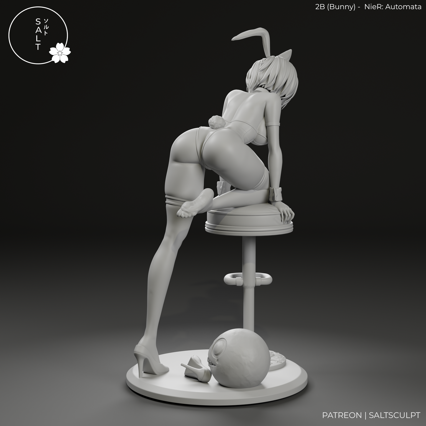 SaltSculpt 2B(Bunny)