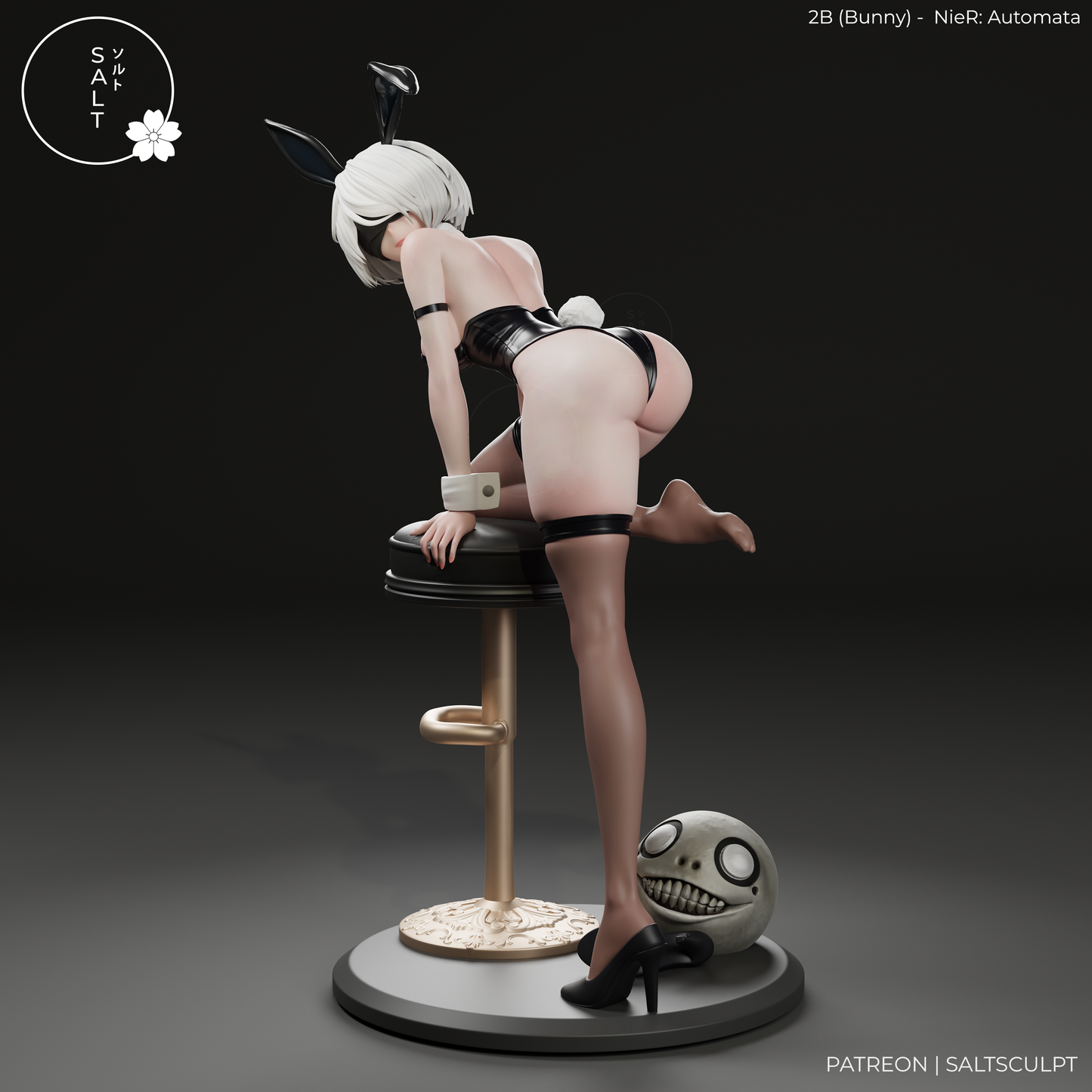 SaltSculpt 2B(Bunny)