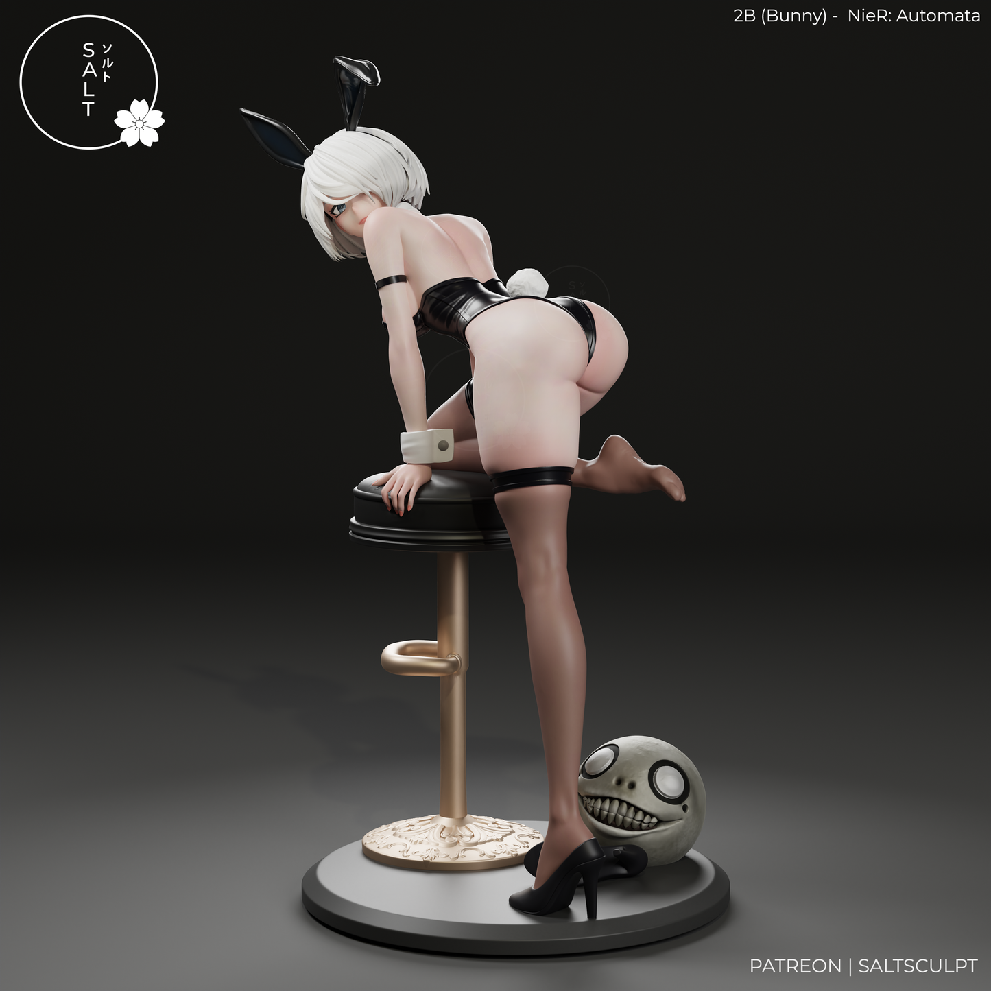SaltSculpt 2B(Bunny)