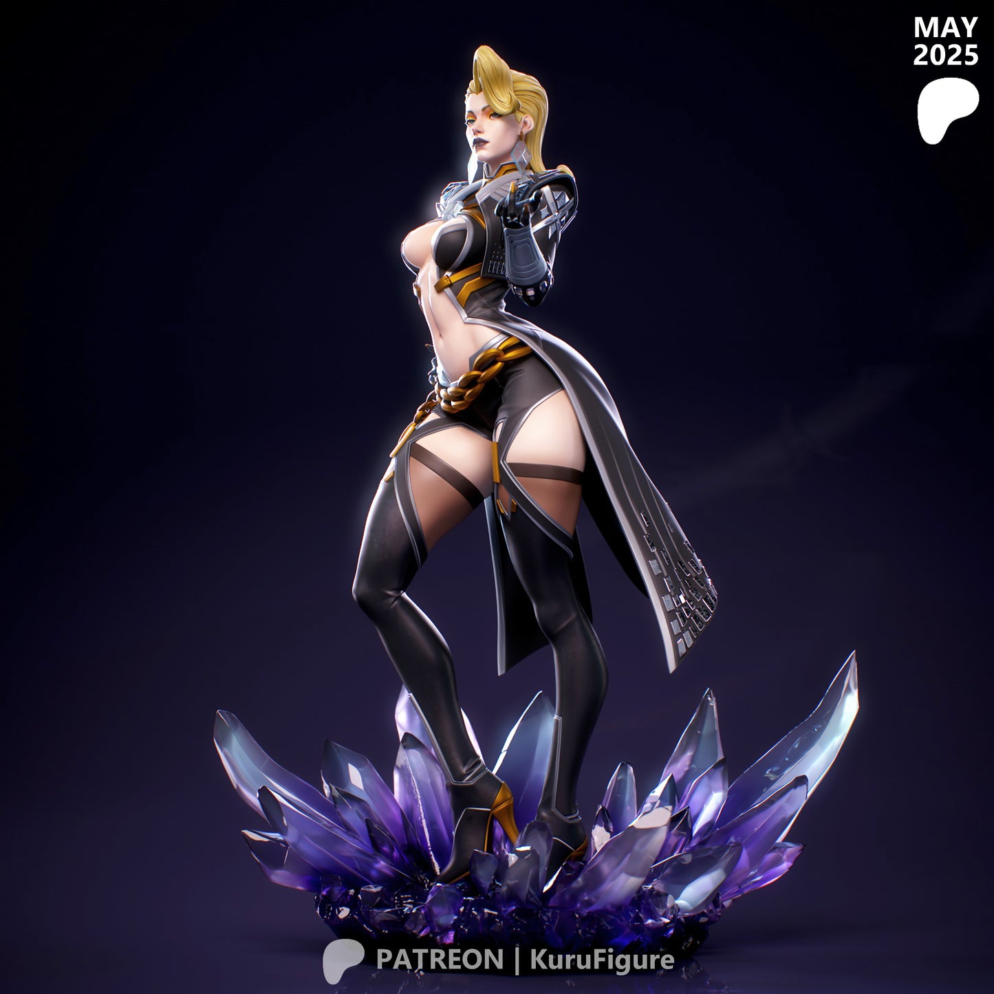 Kuru Figures Emma frost - Marvel Rivals