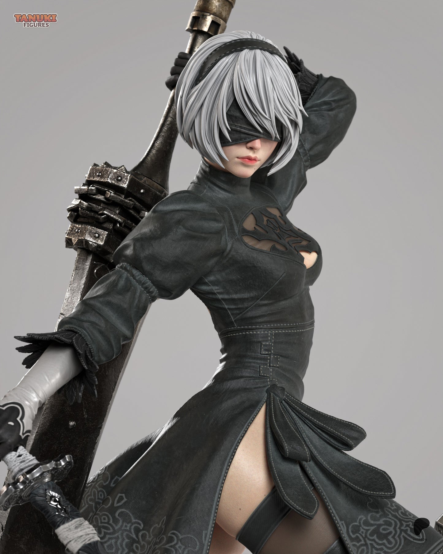 Tanuki Figures 2B - NieR Automata