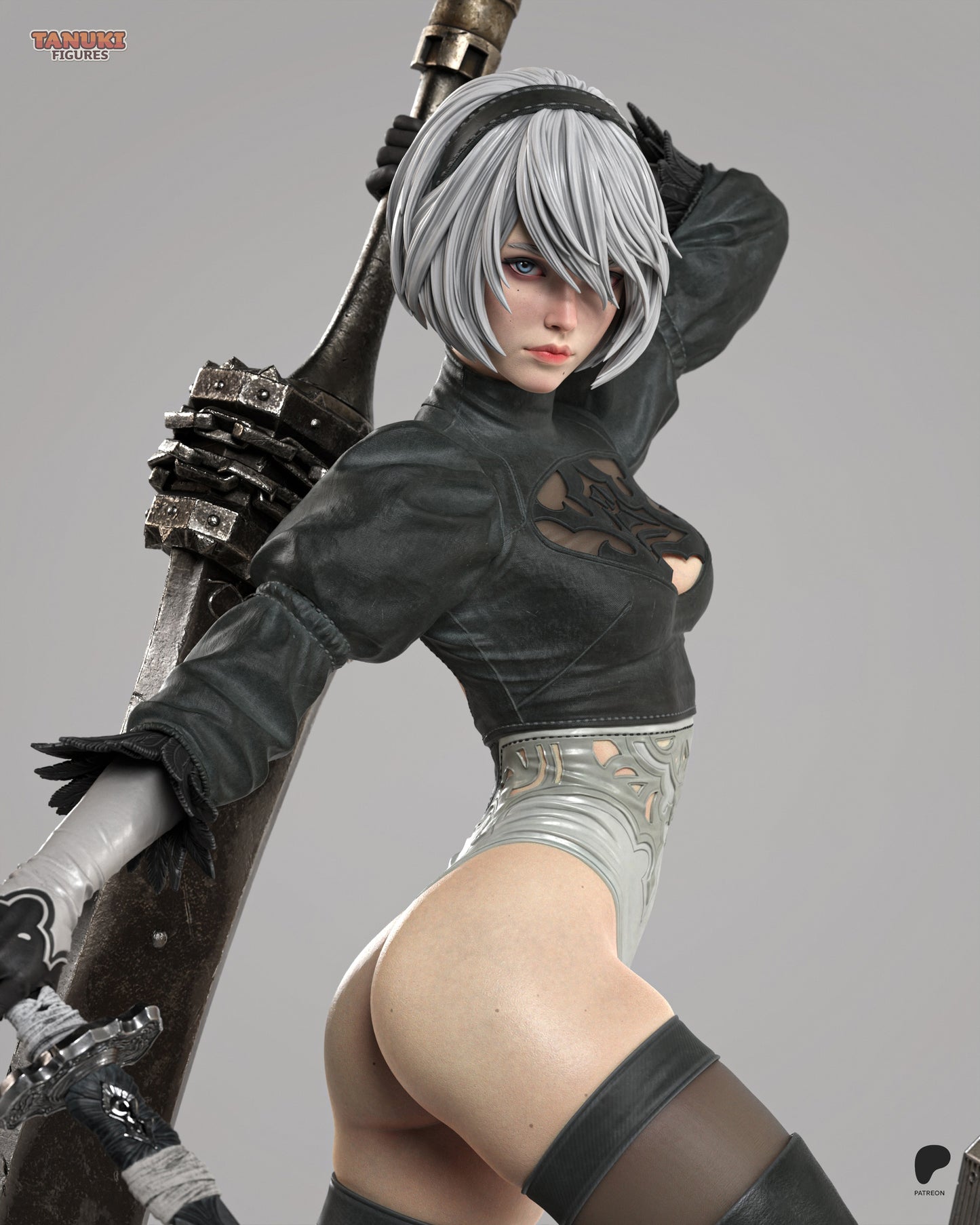 Tanuki Figures 2B - NieR Automata