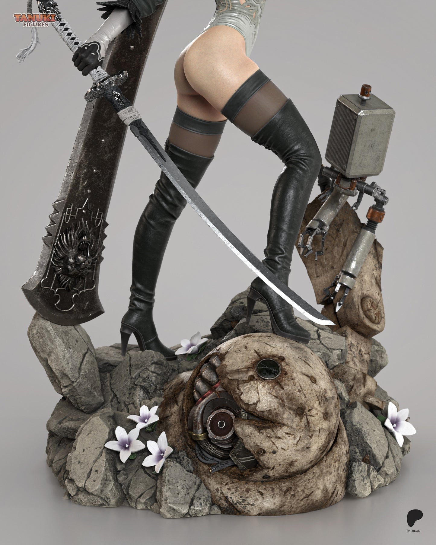 Tanuki Figures 2B - NieR Automata