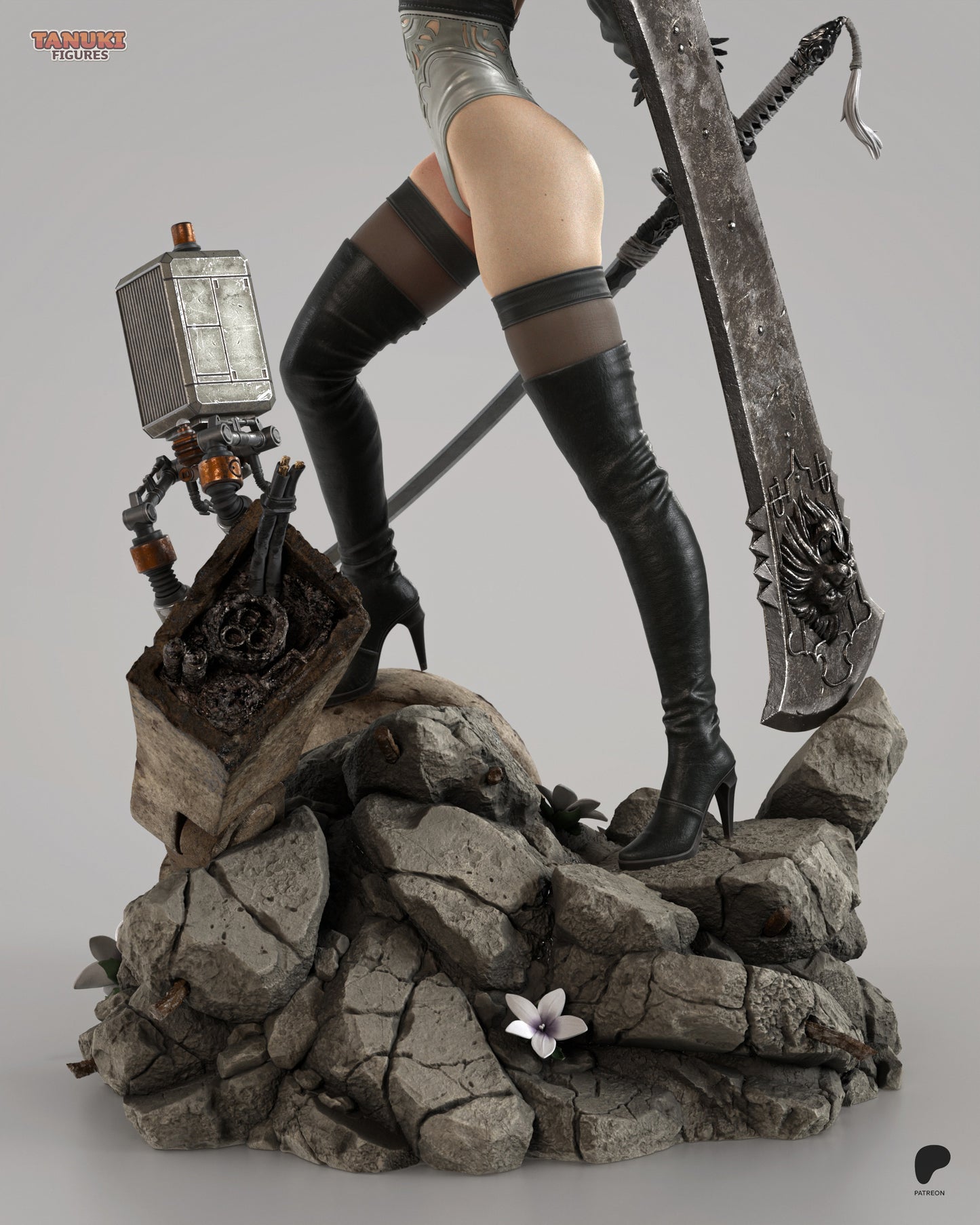 Tanuki Figures 2B - NieR Automata