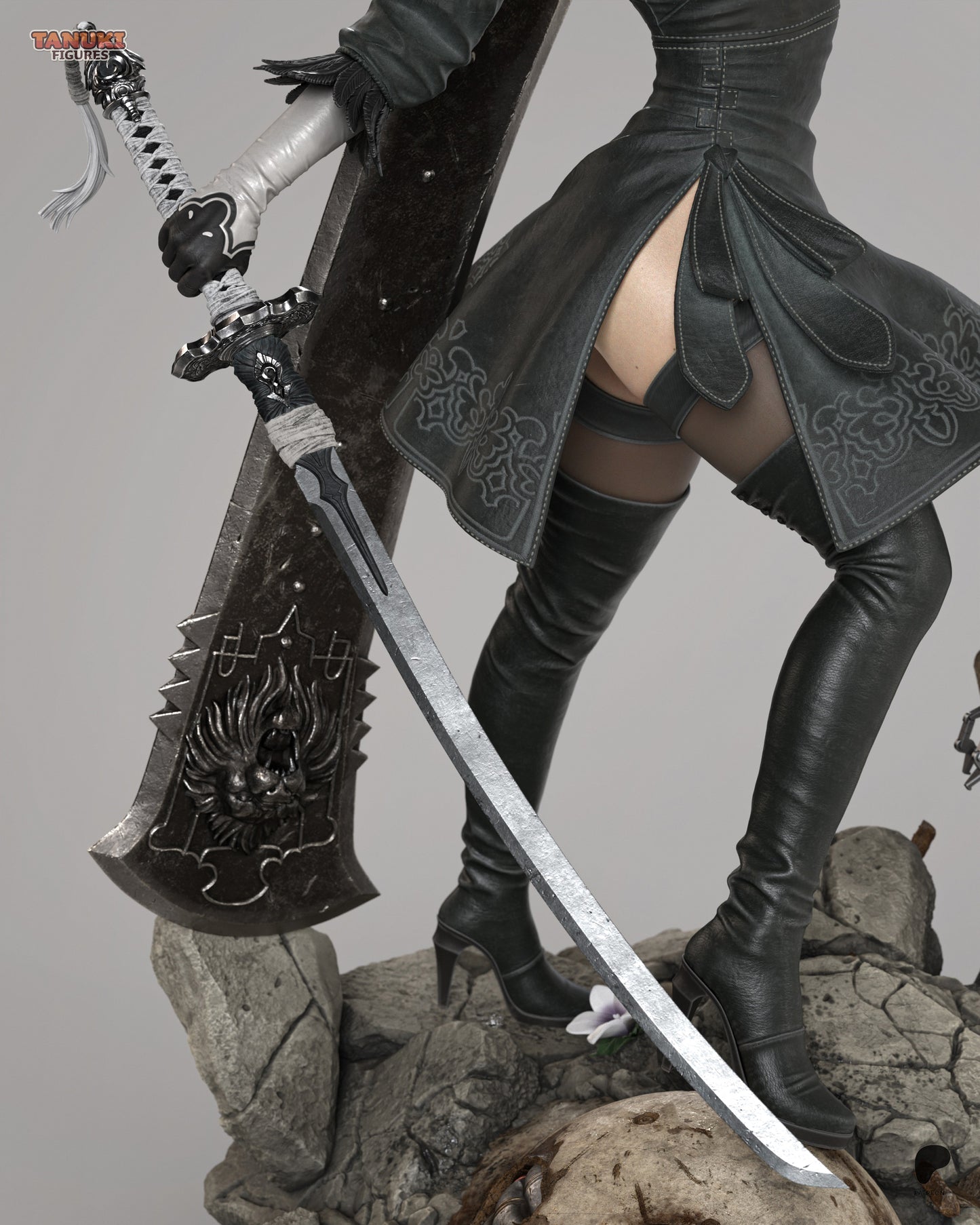 Tanuki Figures 2B - NieR Automata