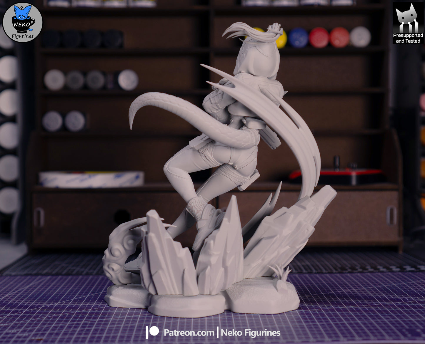 Neko Figurines Fluorite - Arknights Enfield