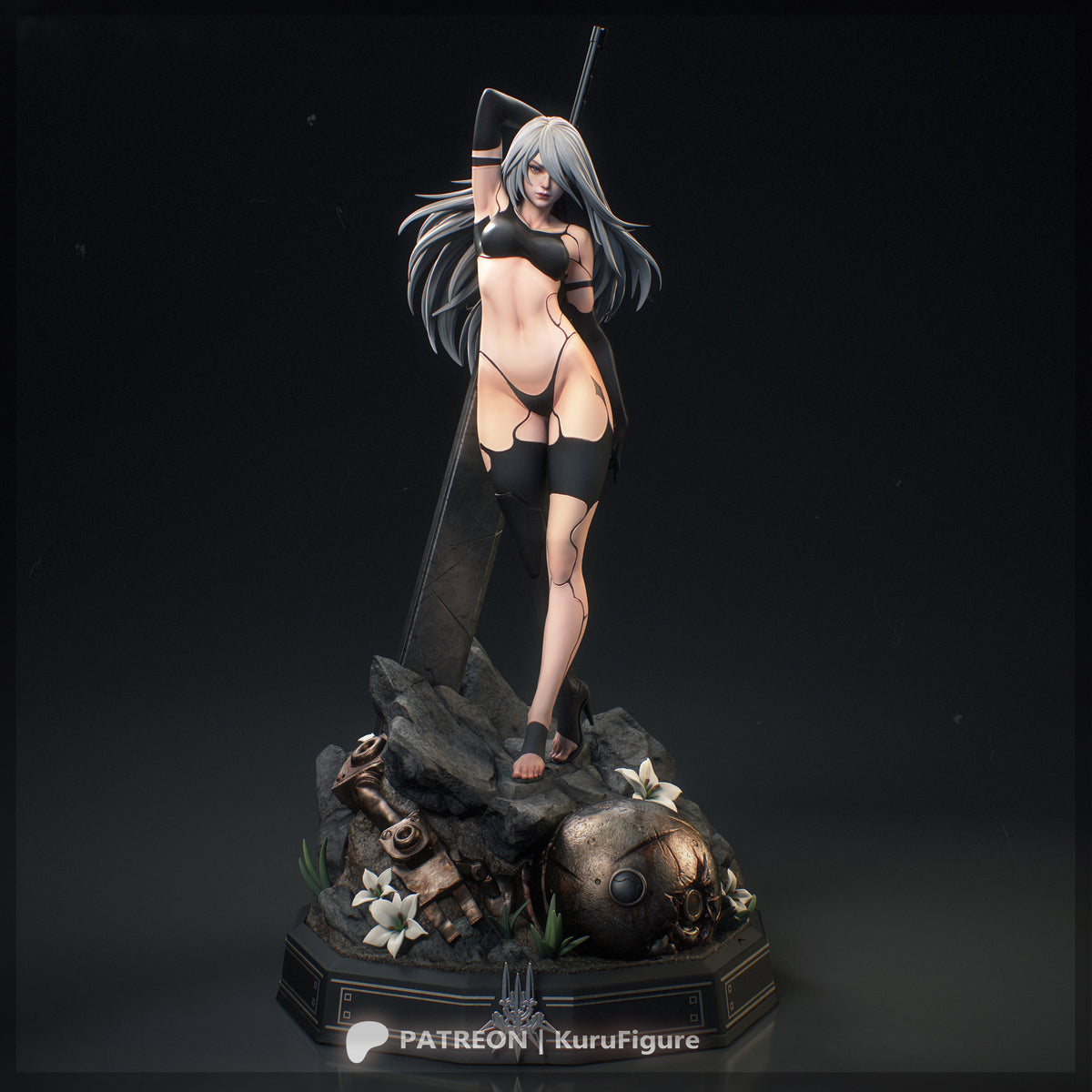 Kuru Figures A2 -  NieR: Automata
