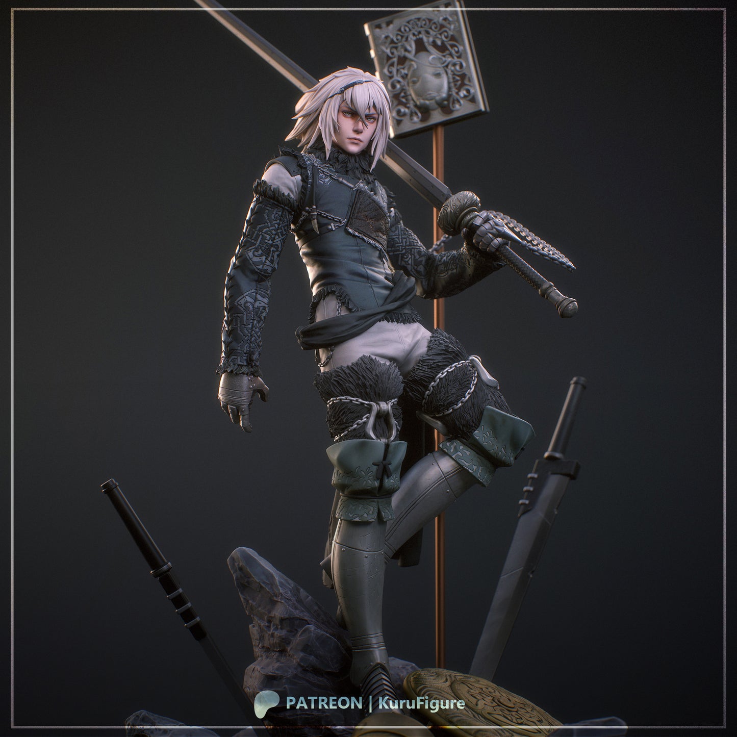 Kuru Figures Brother NieR - Nier Replicant