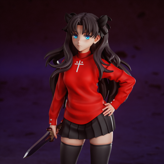 Tenshi Figures Rin Tohsaka - Fate series