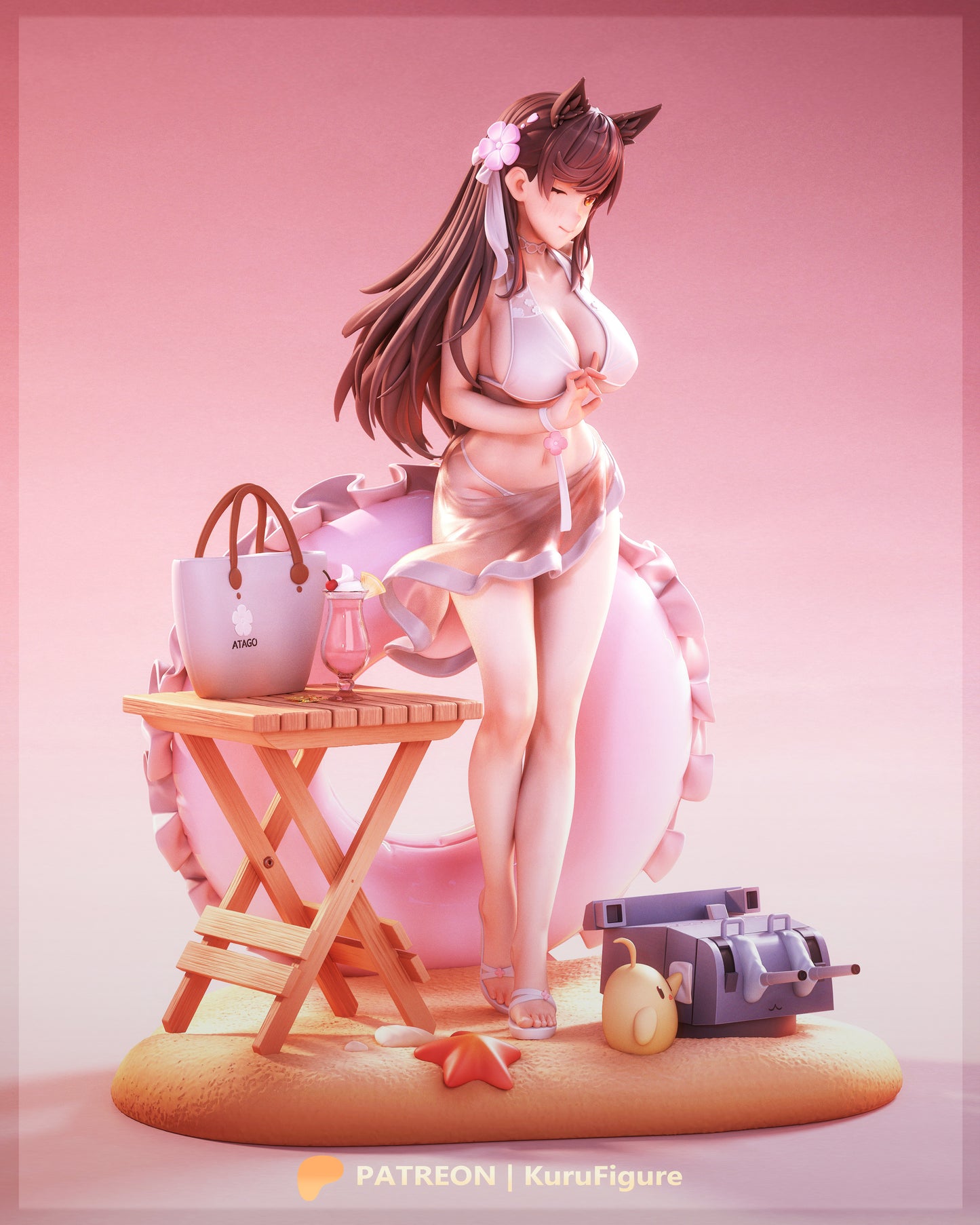 Kuru Figures Atago - Azur Lane
