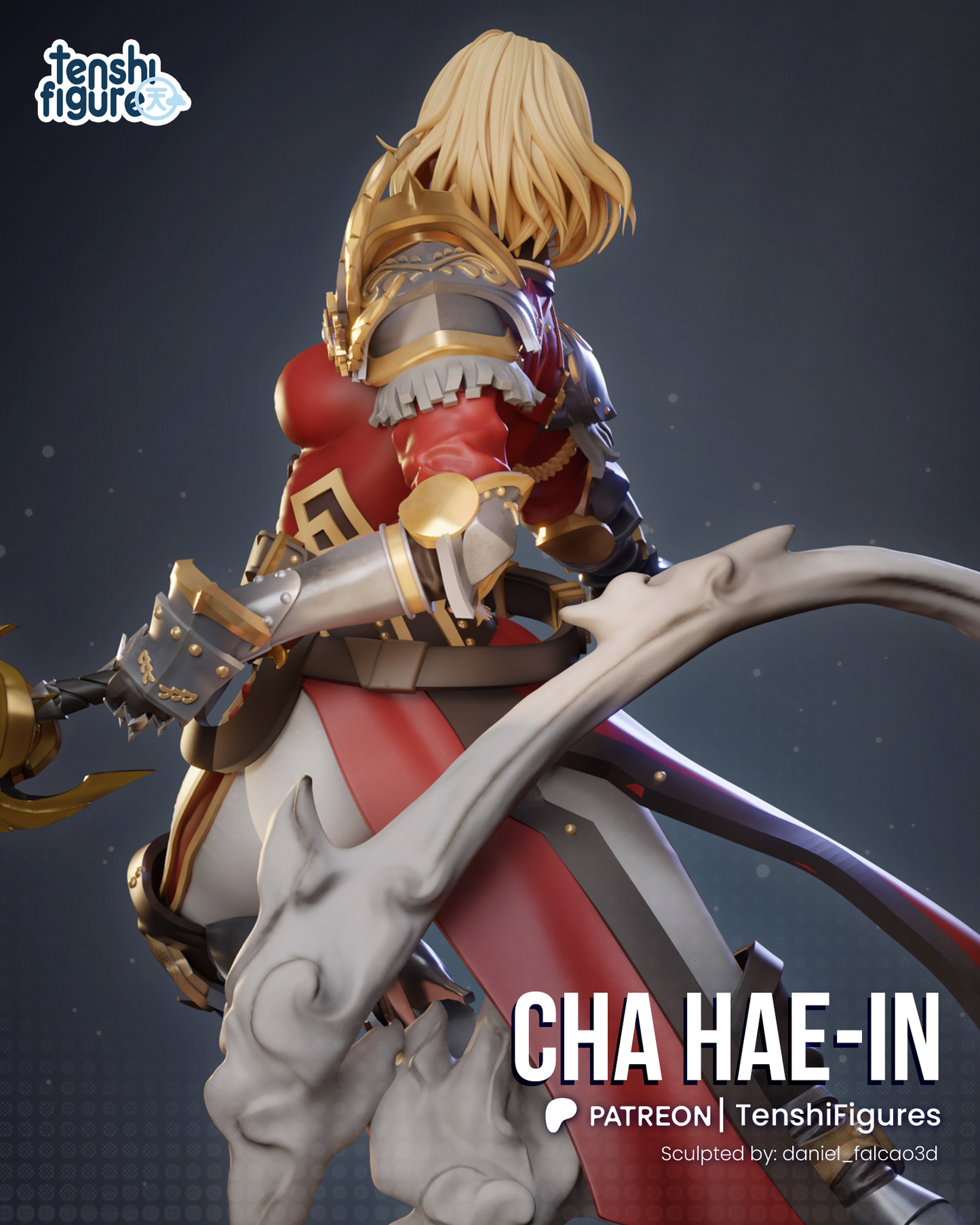 Tenshi Figures Cha Hae In - Solo Leveling