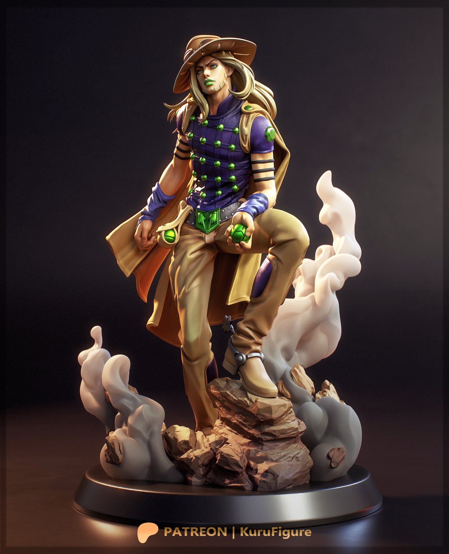 Kuru Figures Gyro Zeppeli - Steel Ball Run