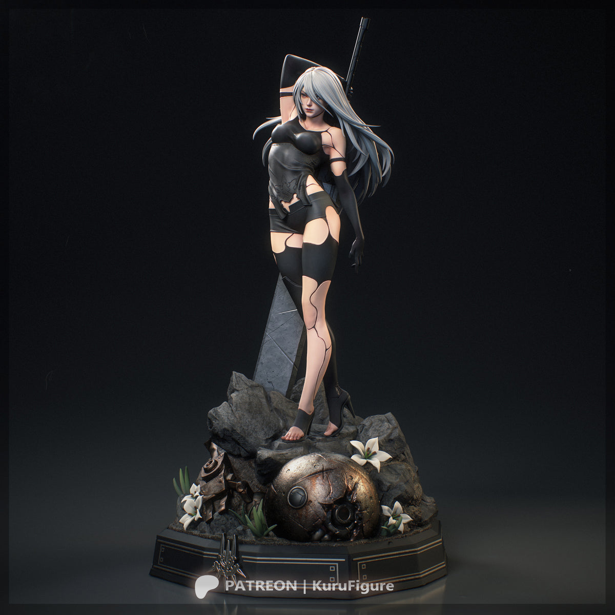 Kuru Figures A2 -  NieR: Automata