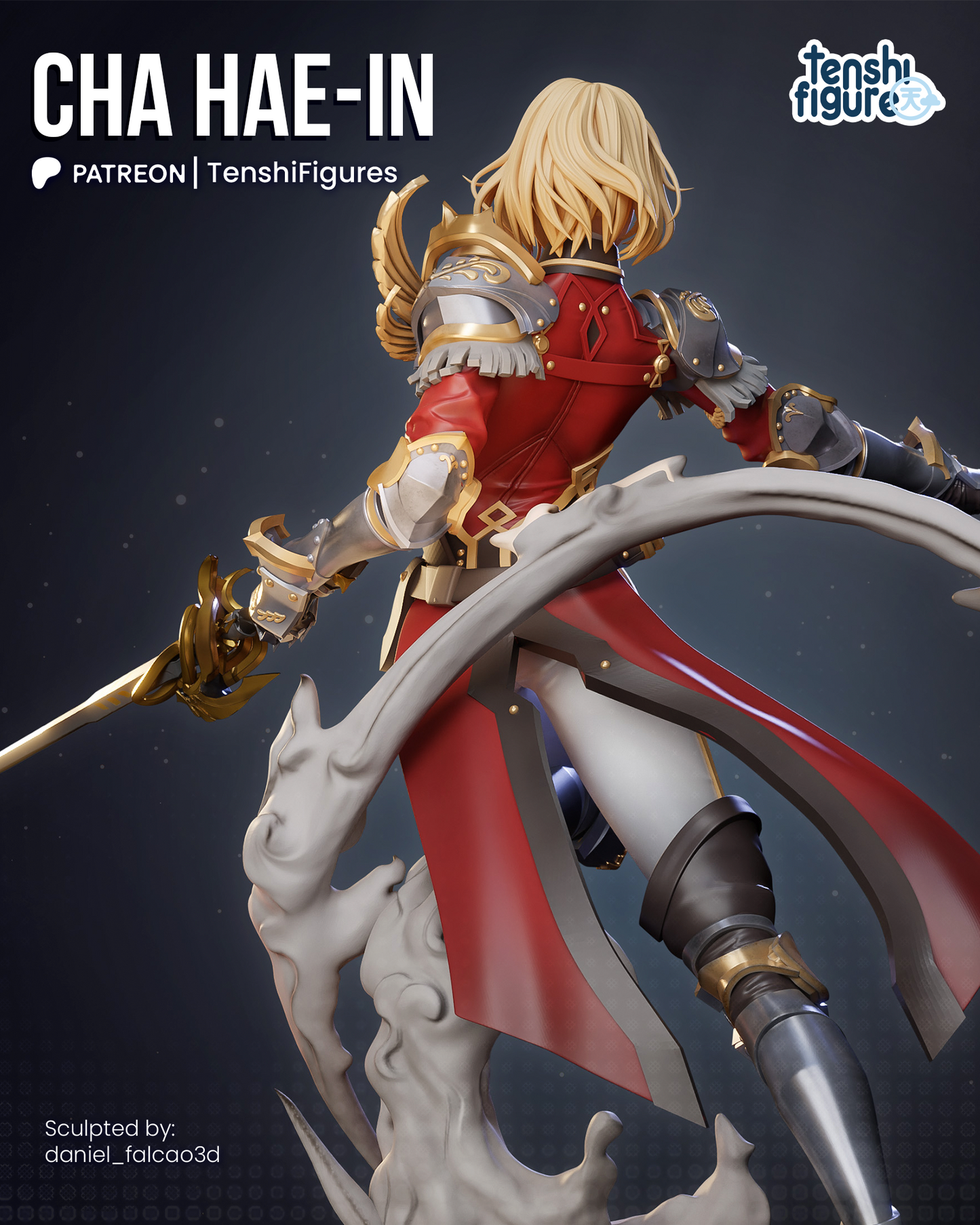 Tenshi Figures Cha Hae In - Solo Leveling