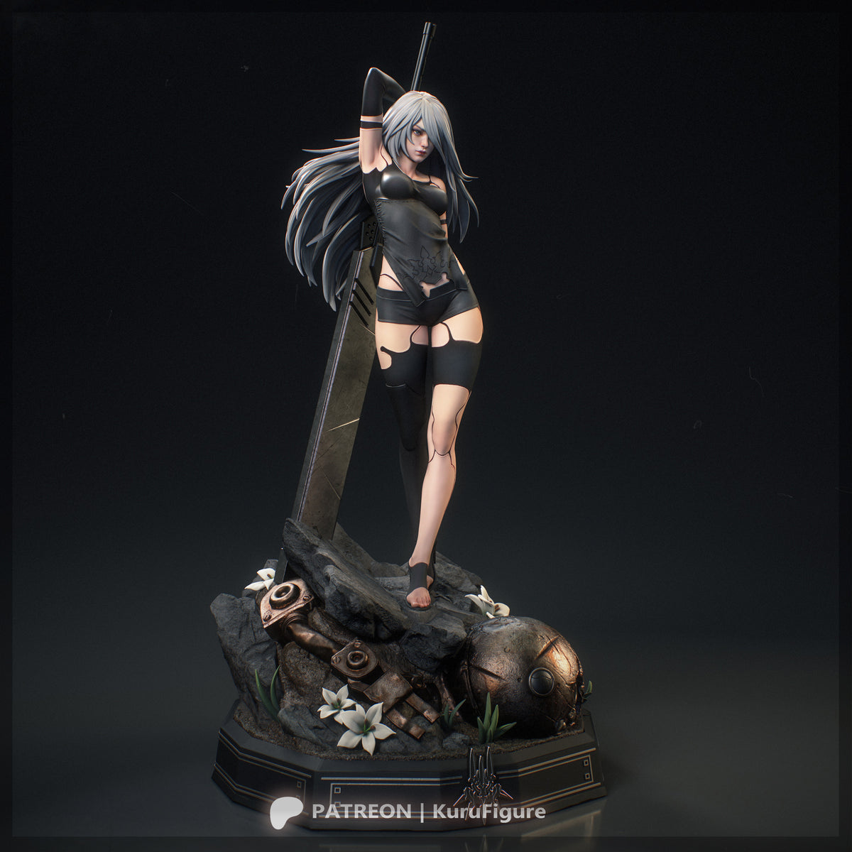 Kuru Figures A2 -  NieR: Automata