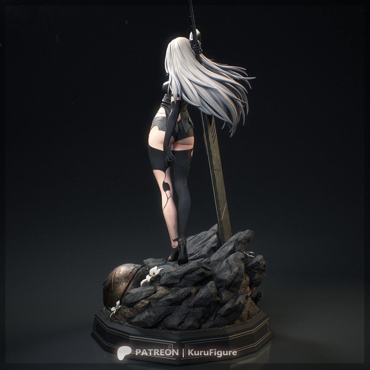 Kuru Figures A2 -  NieR: Automata