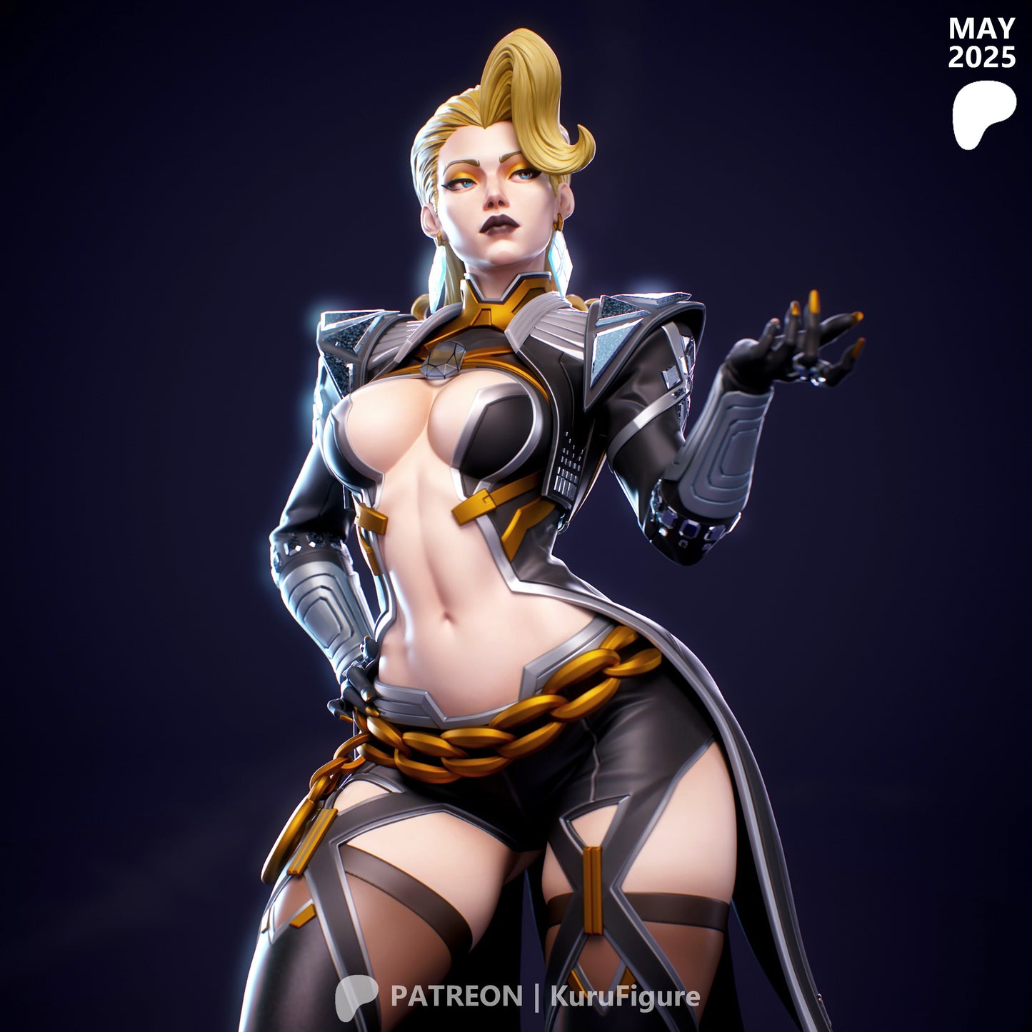 Kuru Figures Emma frost - Marvel Rivals