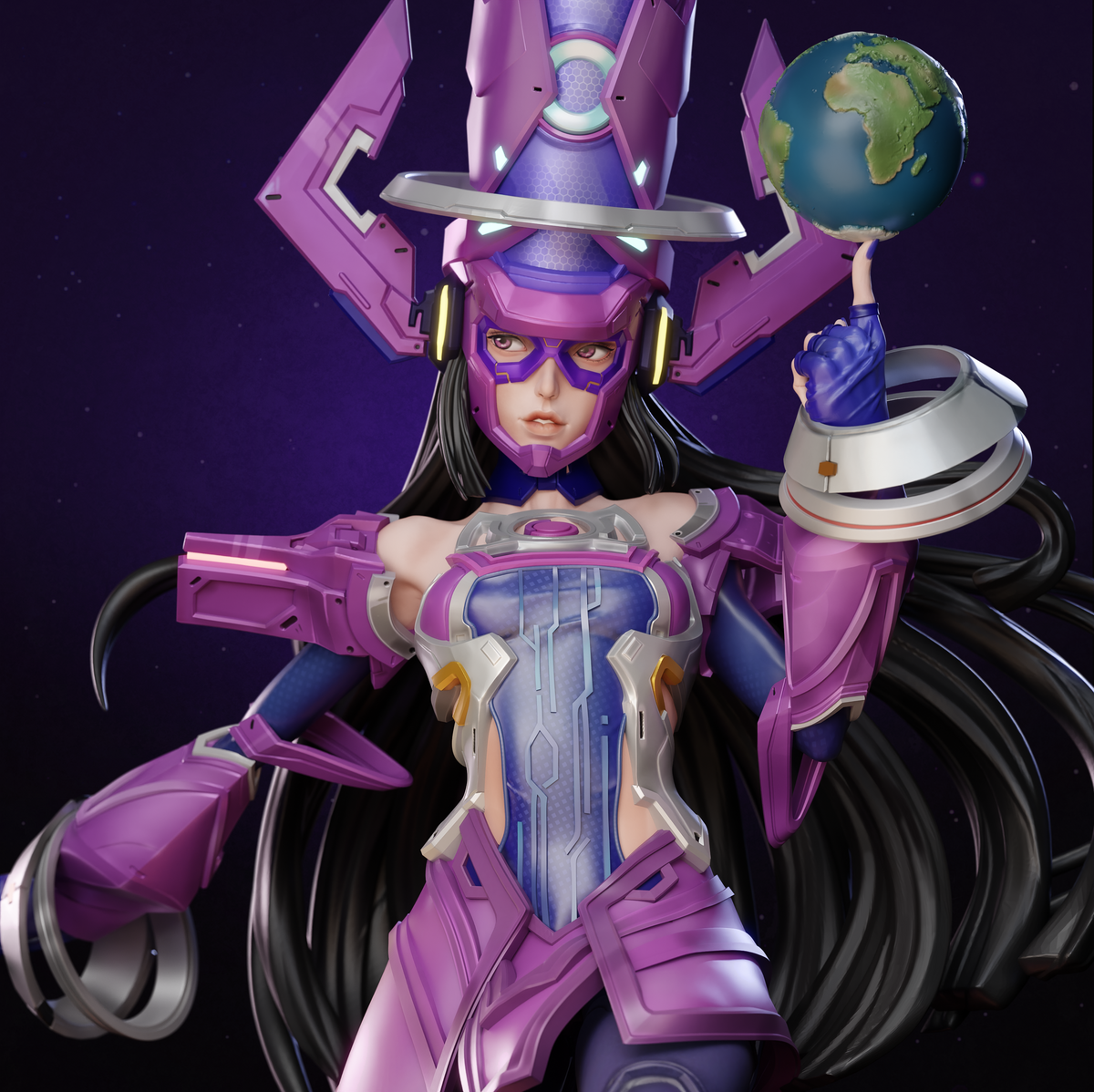 Tenshi Figures Galacta - Marvel Rivals – Black Tails Workshop