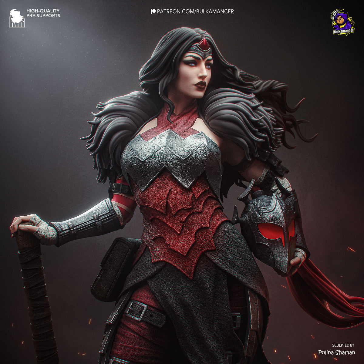 Bulkamancer Sculps Absolute Wonder Woman