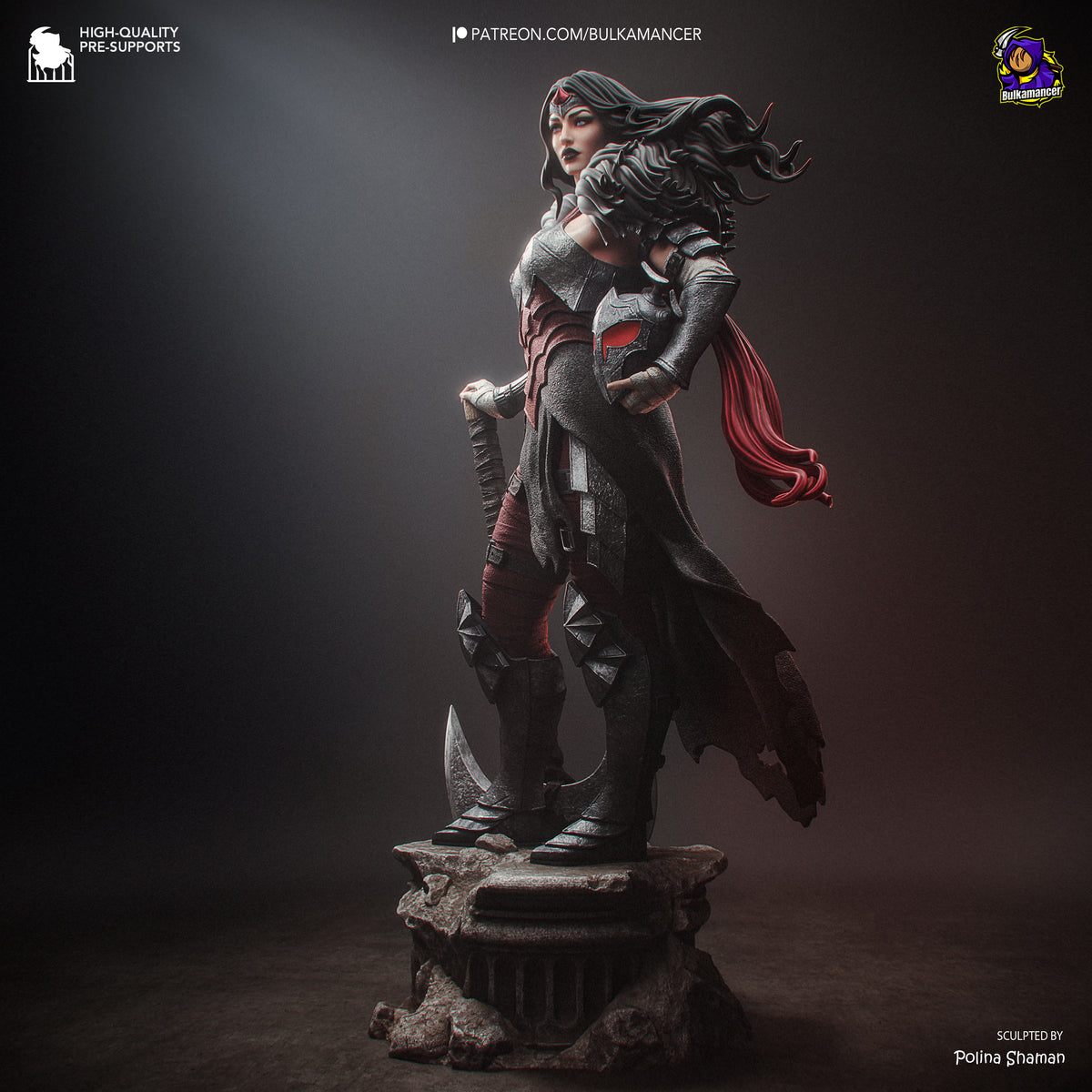 Bulkamancer Sculps Absolute Wonder Woman