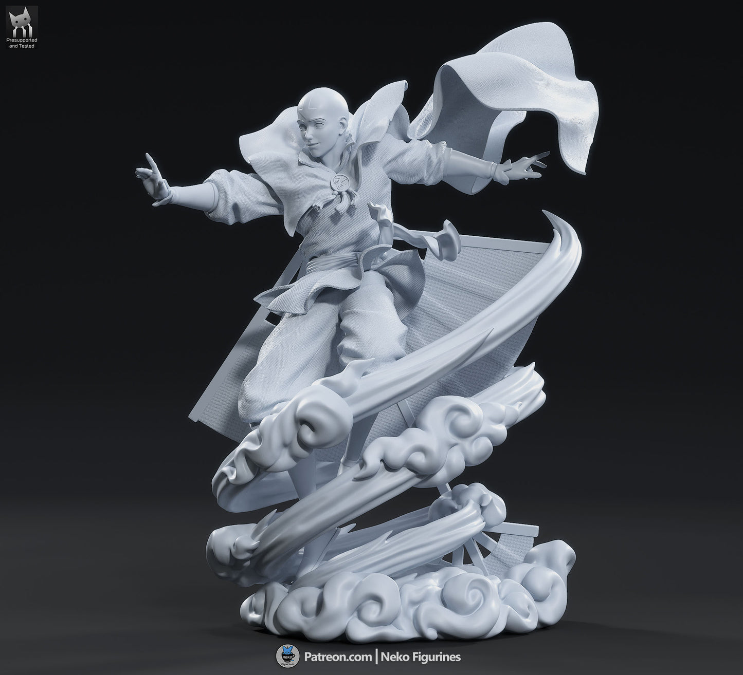 Neko Figurines Aang - Avatar The Last Airbender