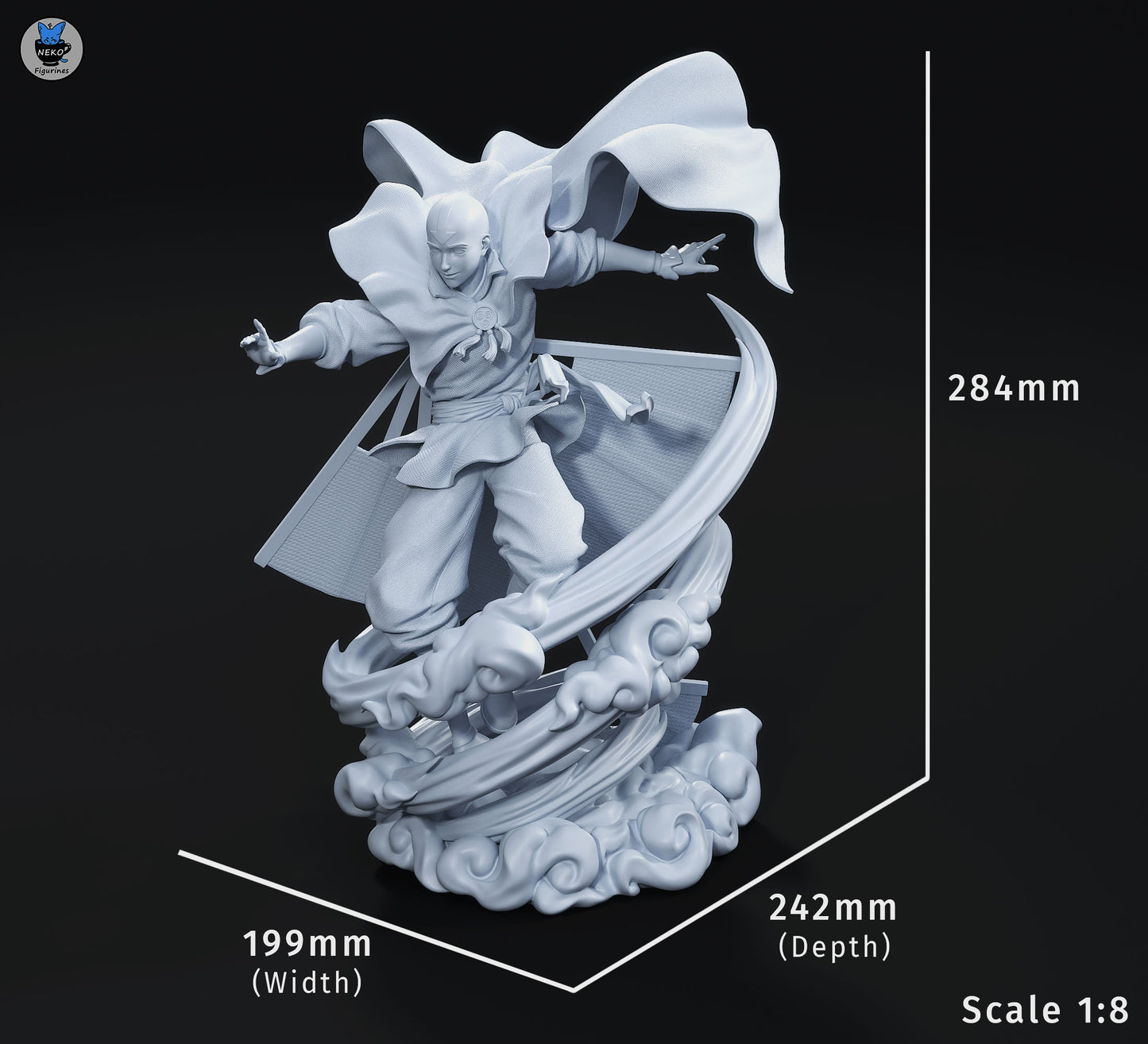 Neko Figurines Aang - Avatar The Last Airbender