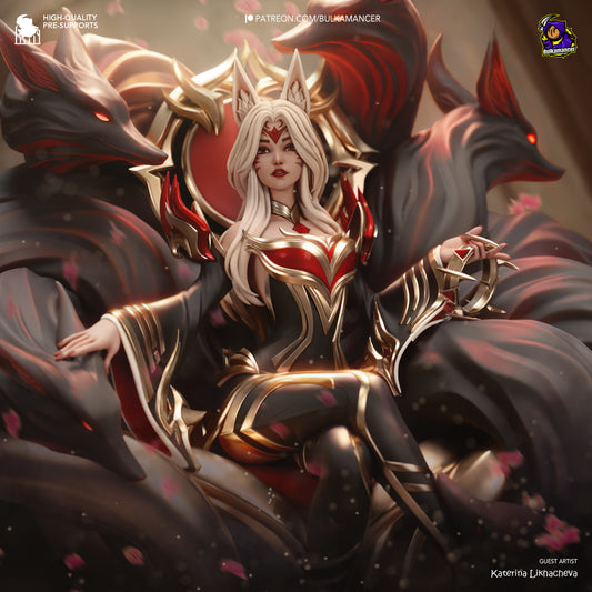 Bulkamancer Sculps Ahri - Immortalized Legend - League of Legends