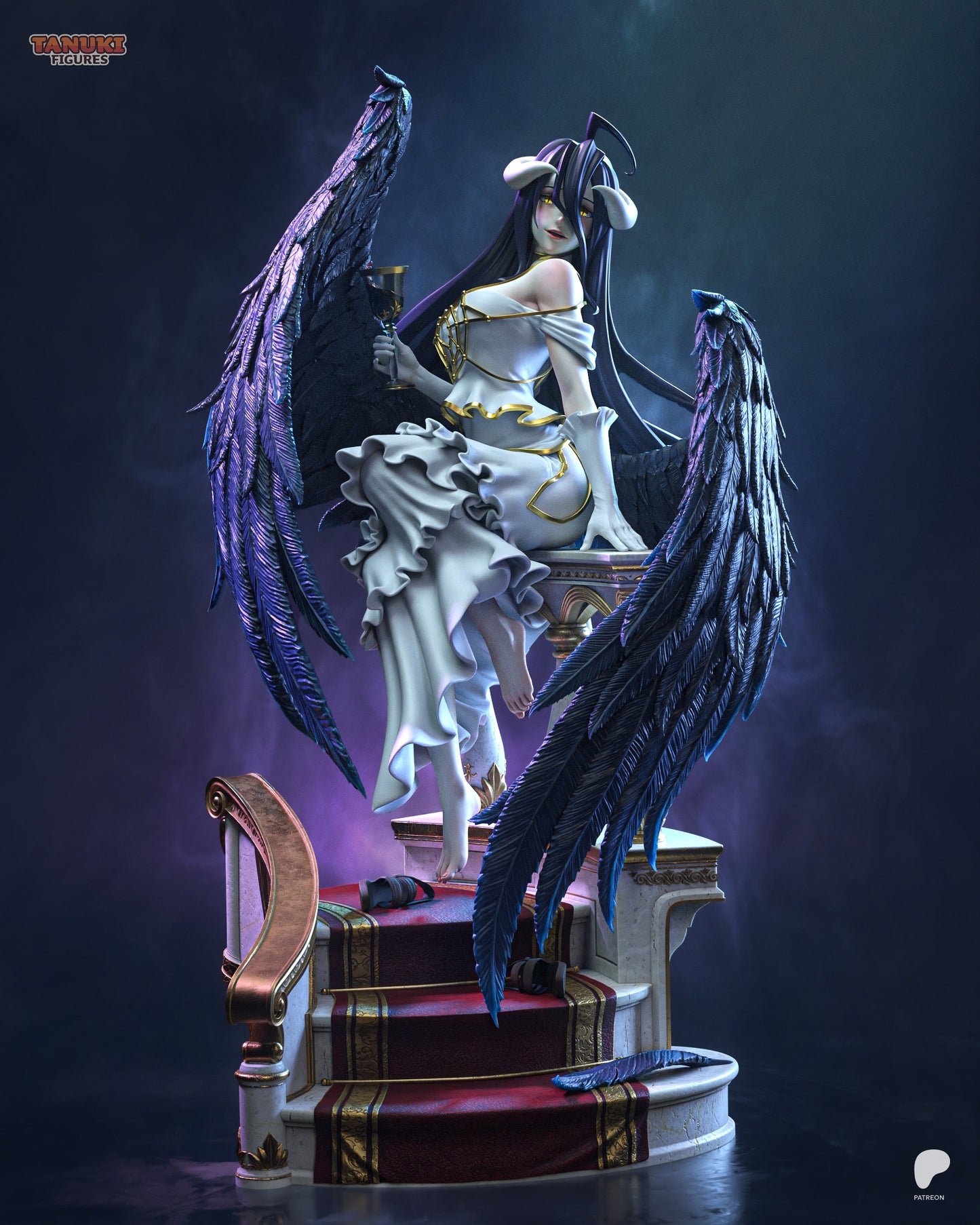 Tanuki Figures Albedo - Overlord