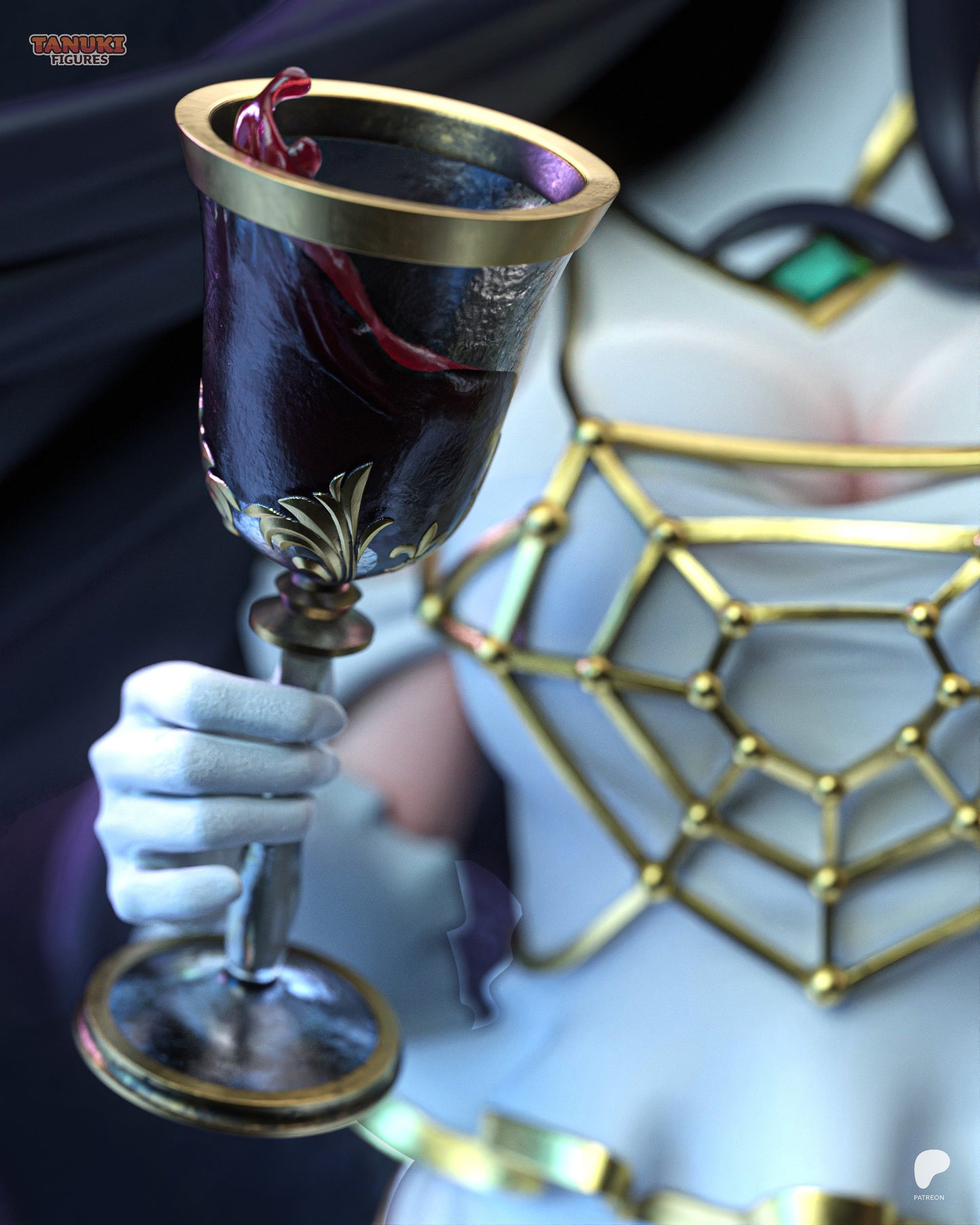Tanuki Figures Albedo - Overlord