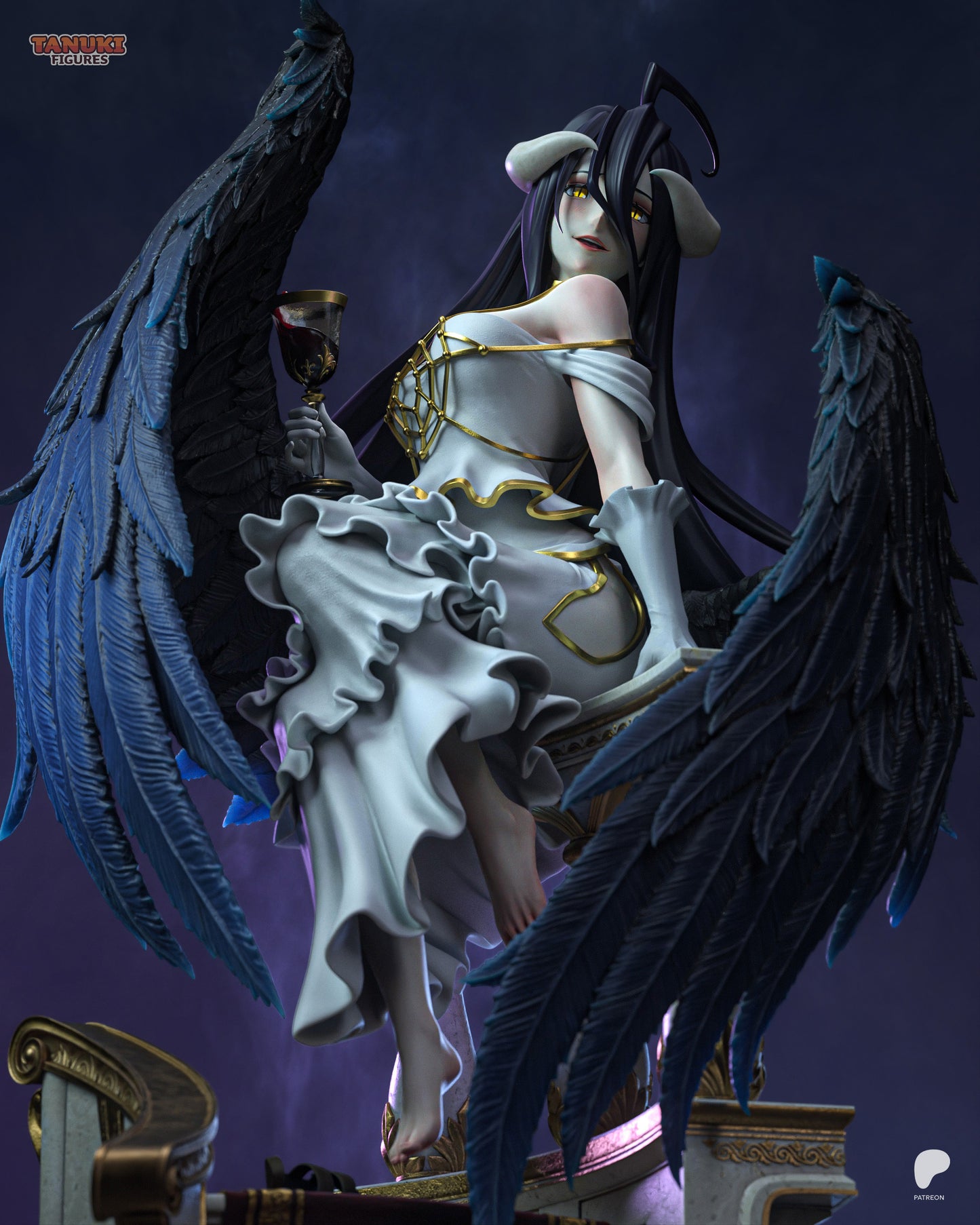 Tanuki Figures Albedo - Overlord