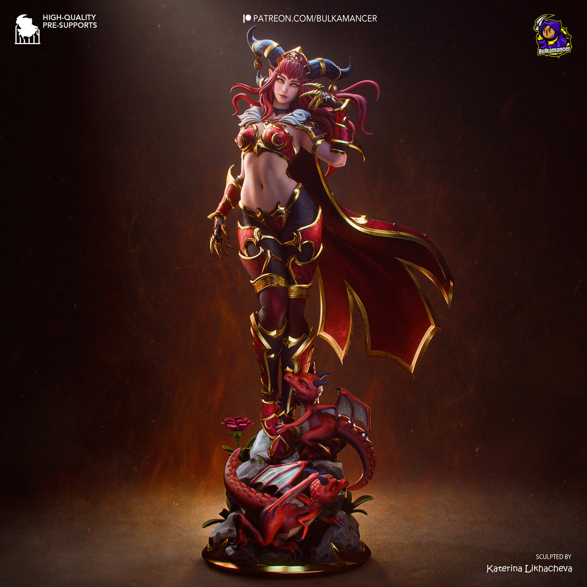 Bulkamancer Sculps Alexstrasza - World of Warcraft