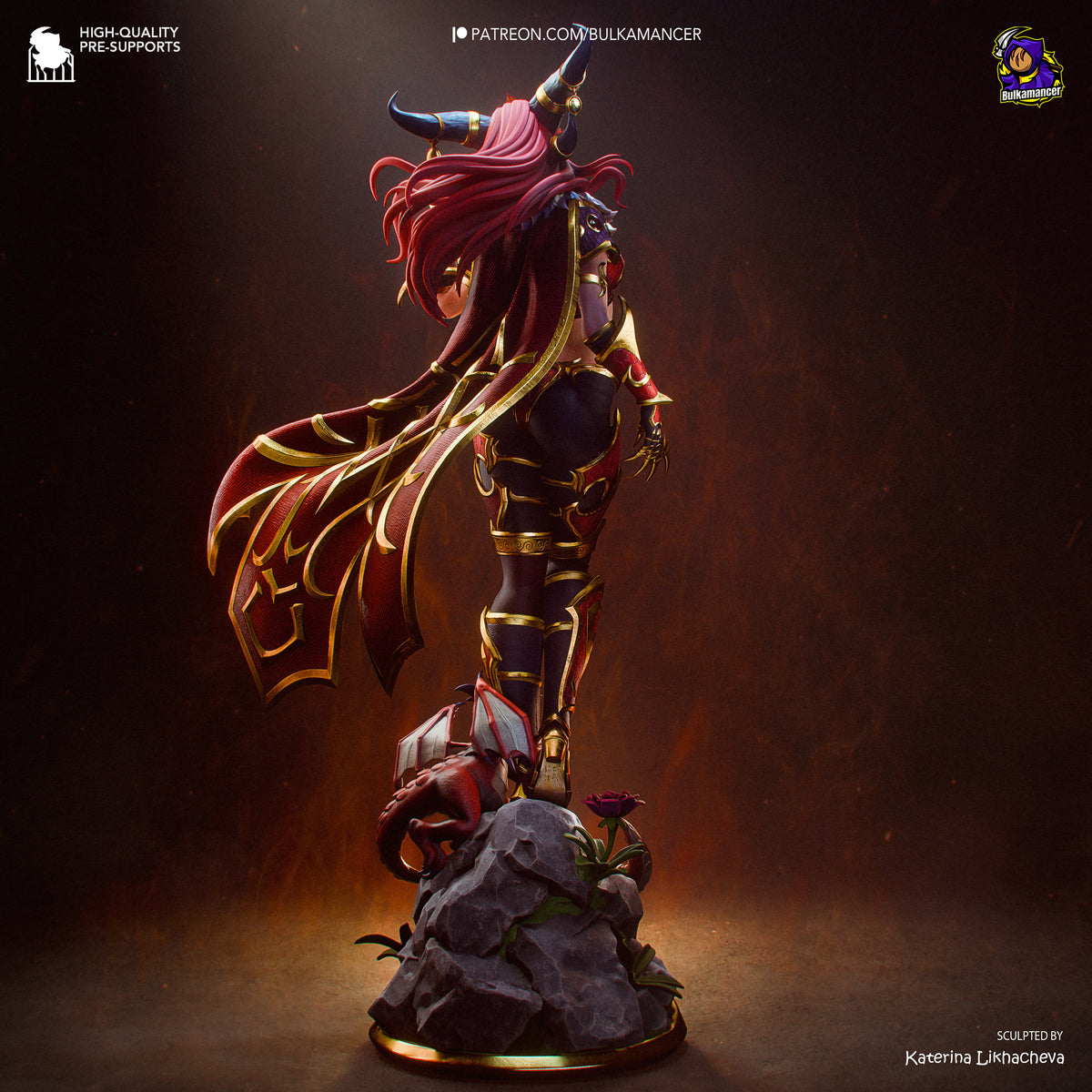 Bulkamancer Sculps Alexstrasza - World of Warcraft