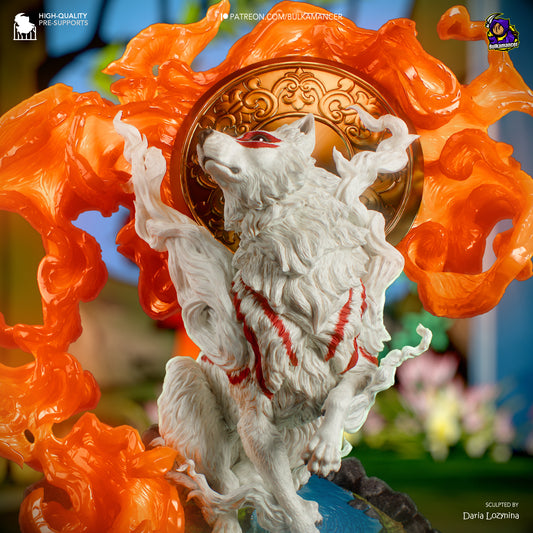 Bulkamancer Sculps Amaterasu - Okami
