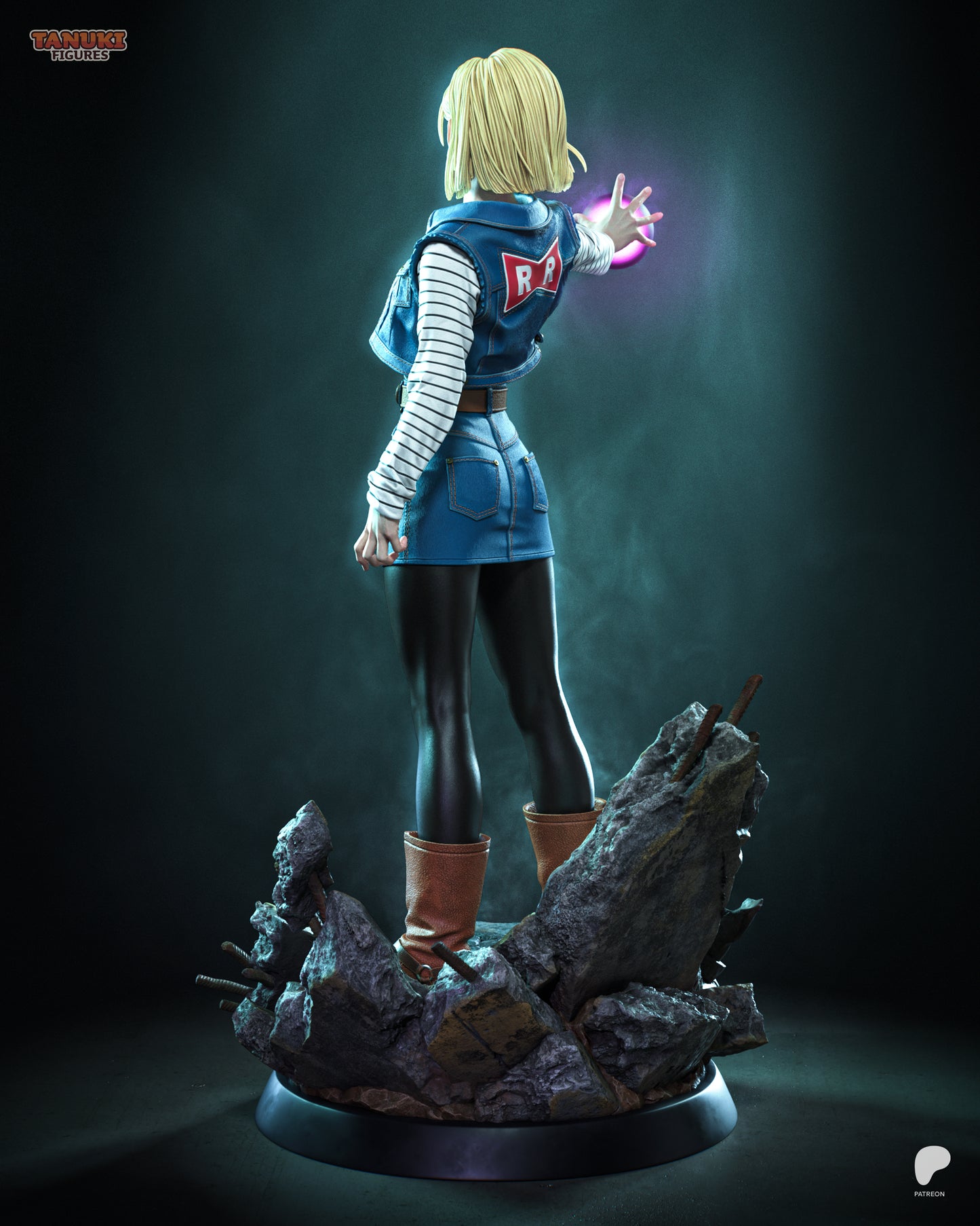 Tanuki Figures Android 18 - Dragon Ball