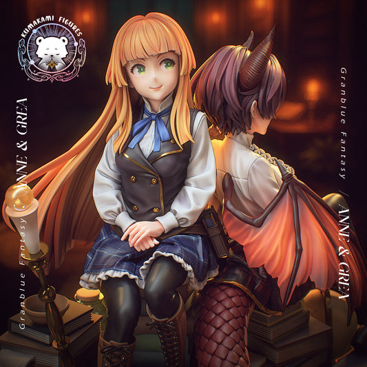 Anne and Grea Diorama - Granblue Fantasy / Shadowverse