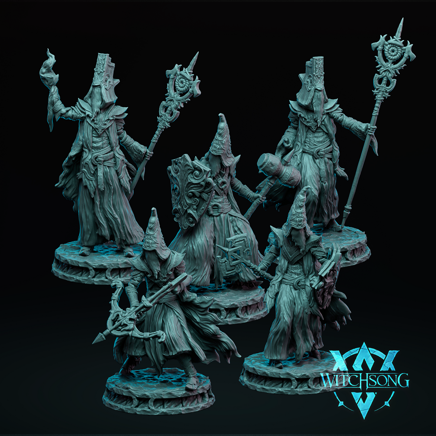 Witchsong Miniatures | Apostles of the Faceless King